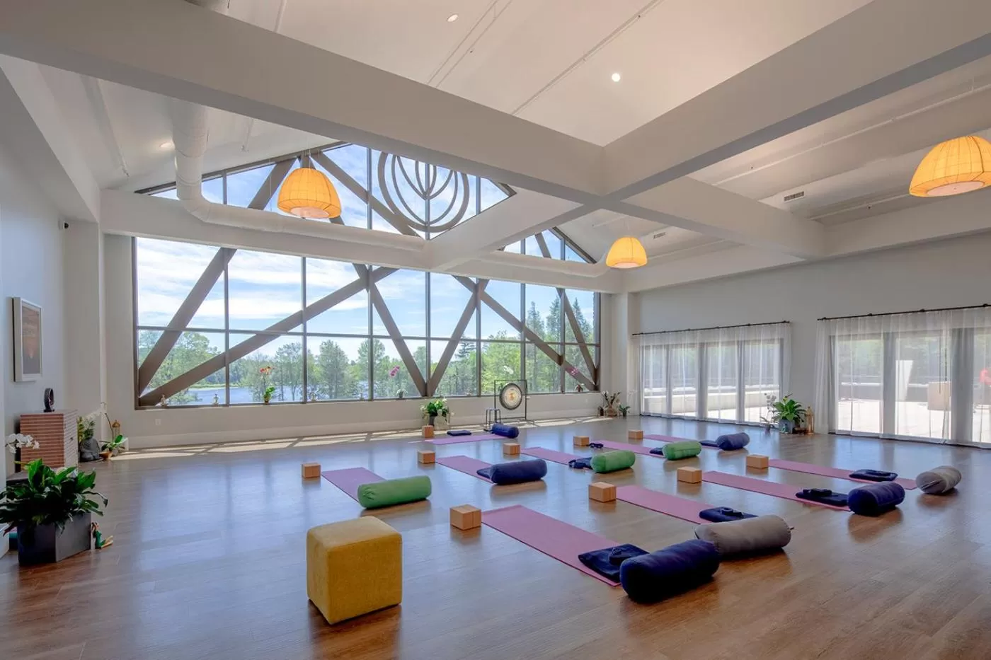 Fitness centre/facilities in YO1 Longevity & Health Resorts, Catskills