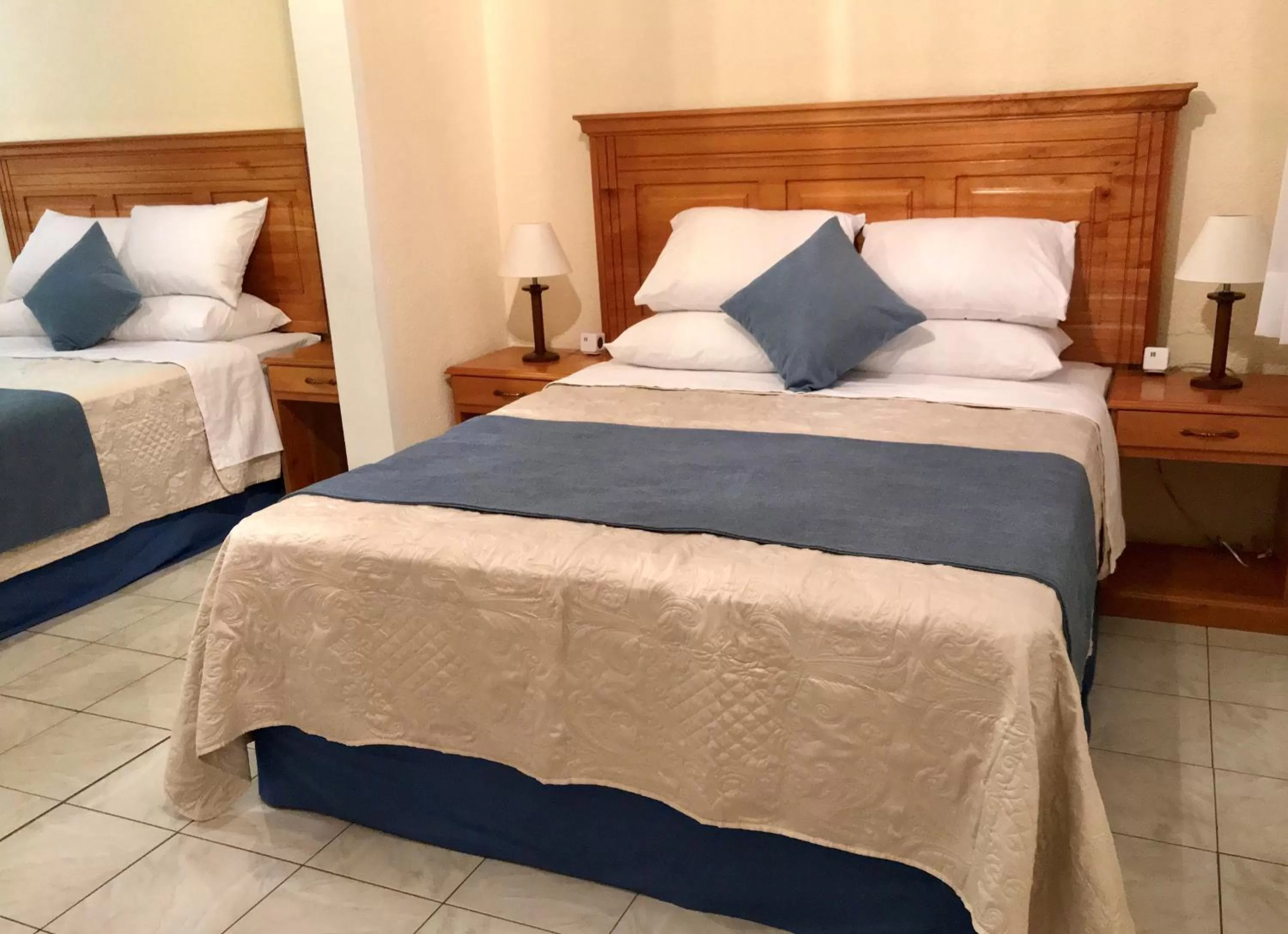 Bed in Hotel Belvedere