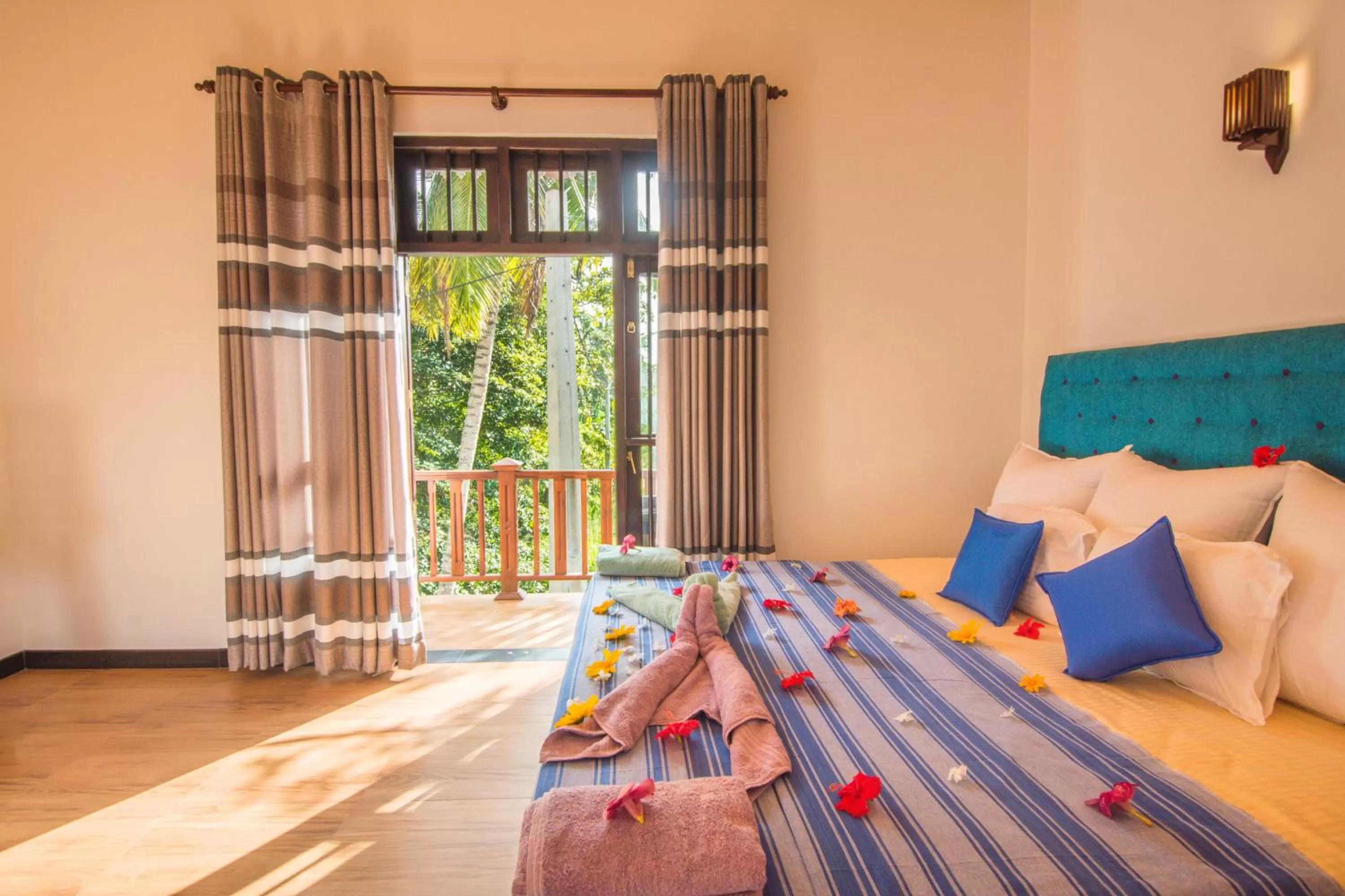 Bed in Ashiyana Hotel