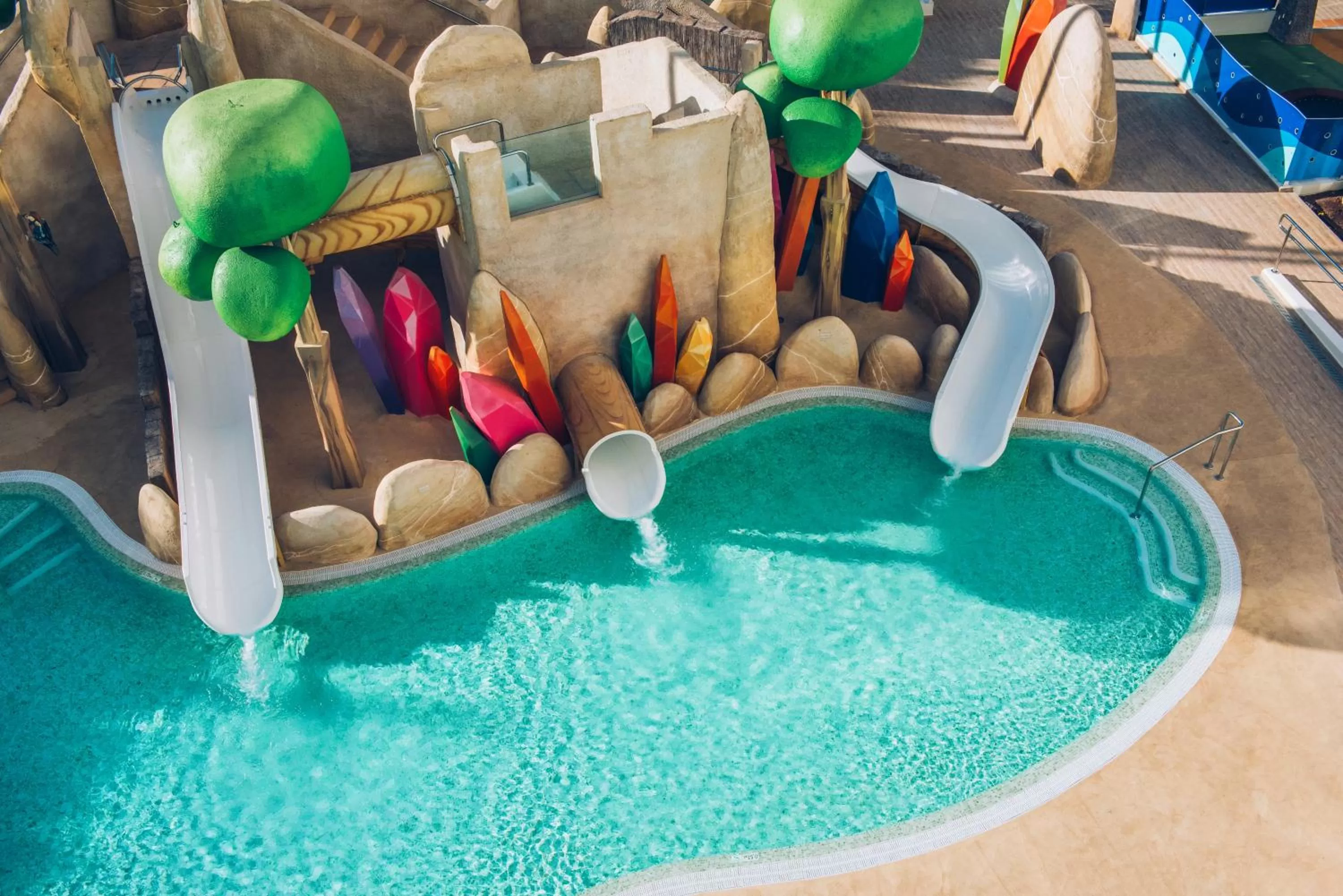 Aqua park in Iberostar Waves Bouganville Playa