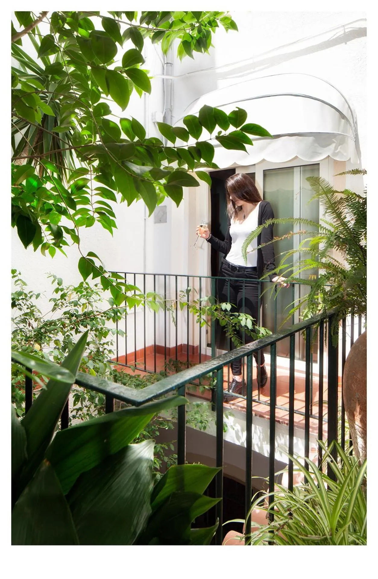 Patio in Hotel Ninays