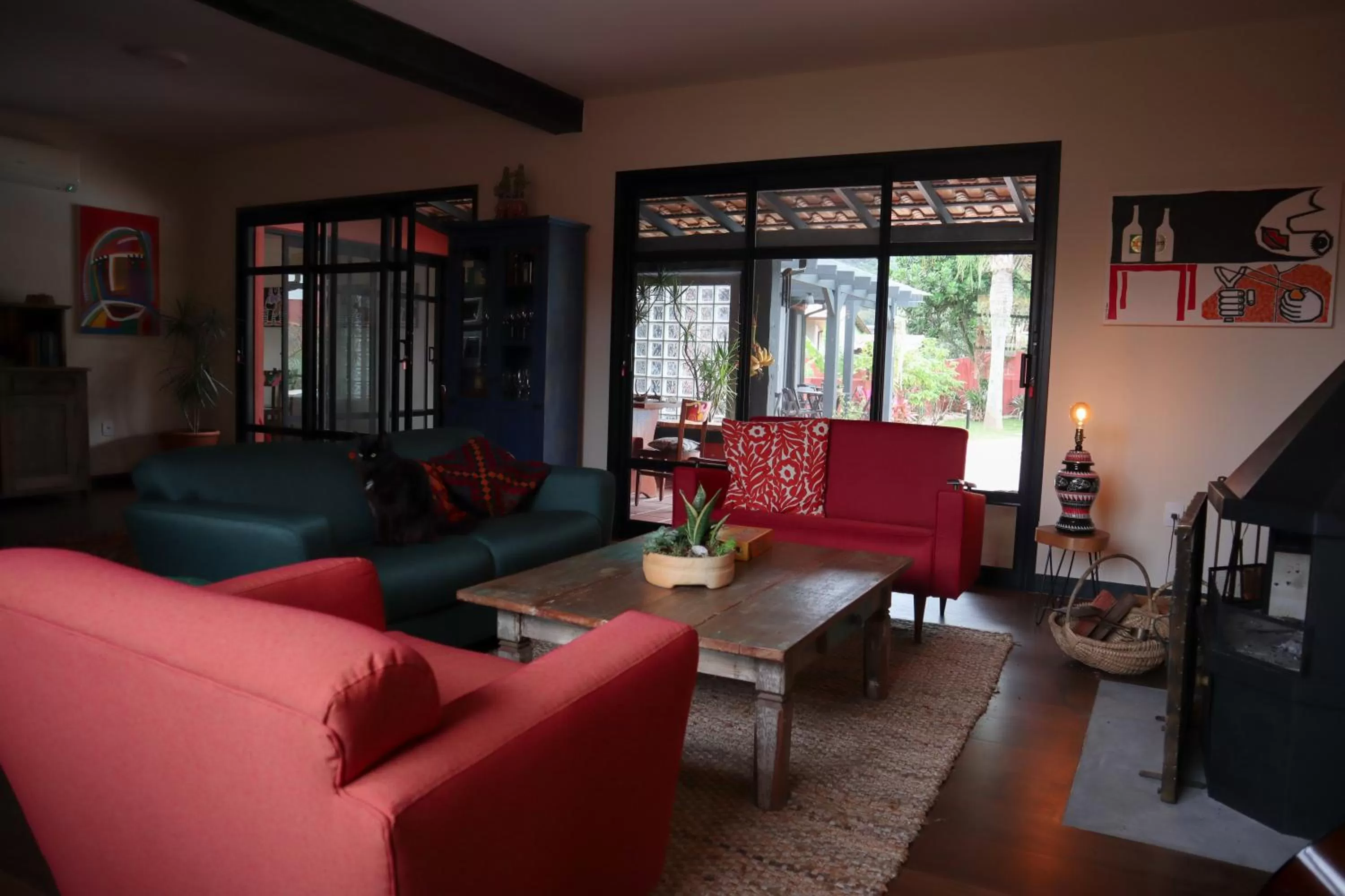 Communal lounge/ TV room in Janela de Marcia Bed and Breakfast