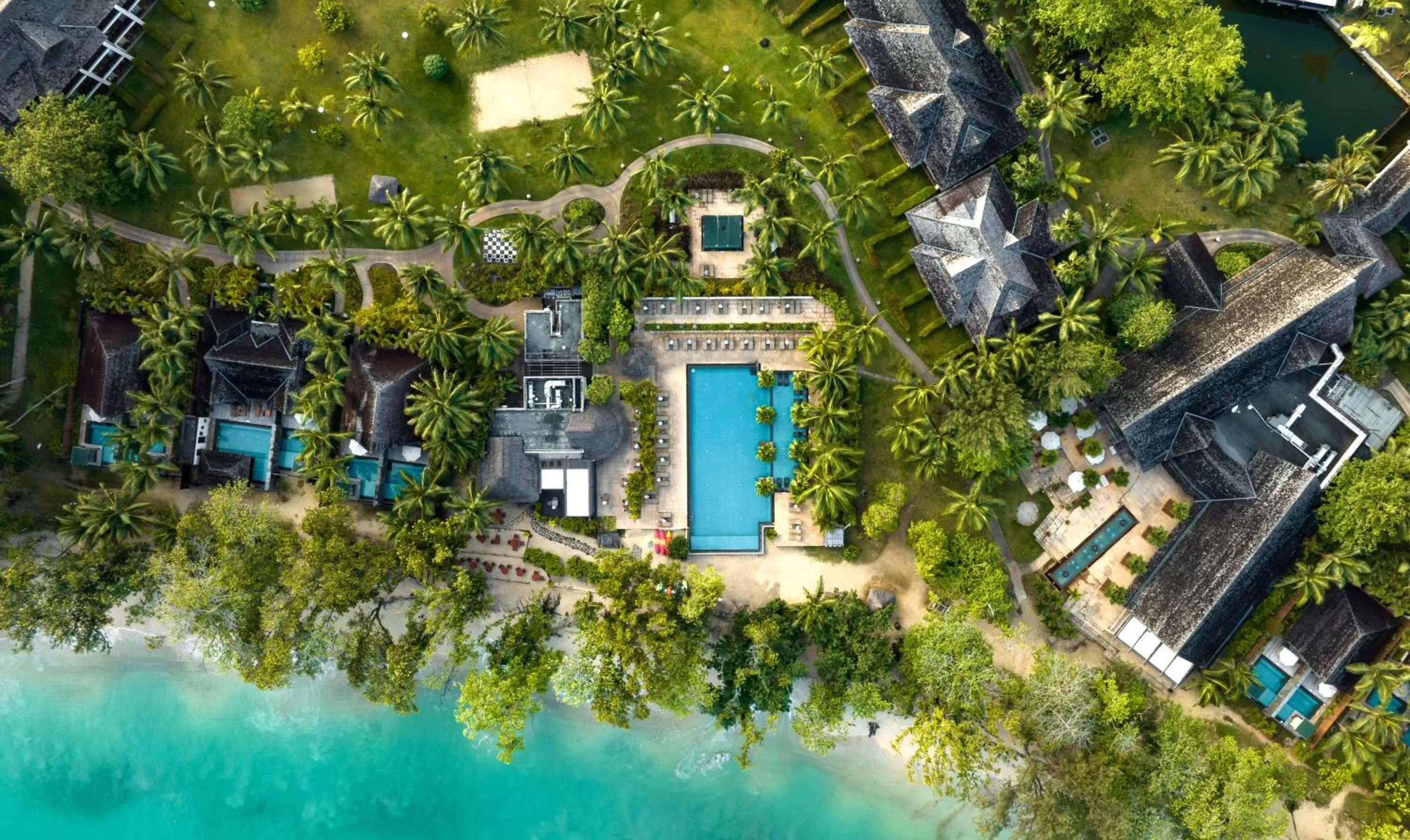 Bird's eye view in STORY Seychelles