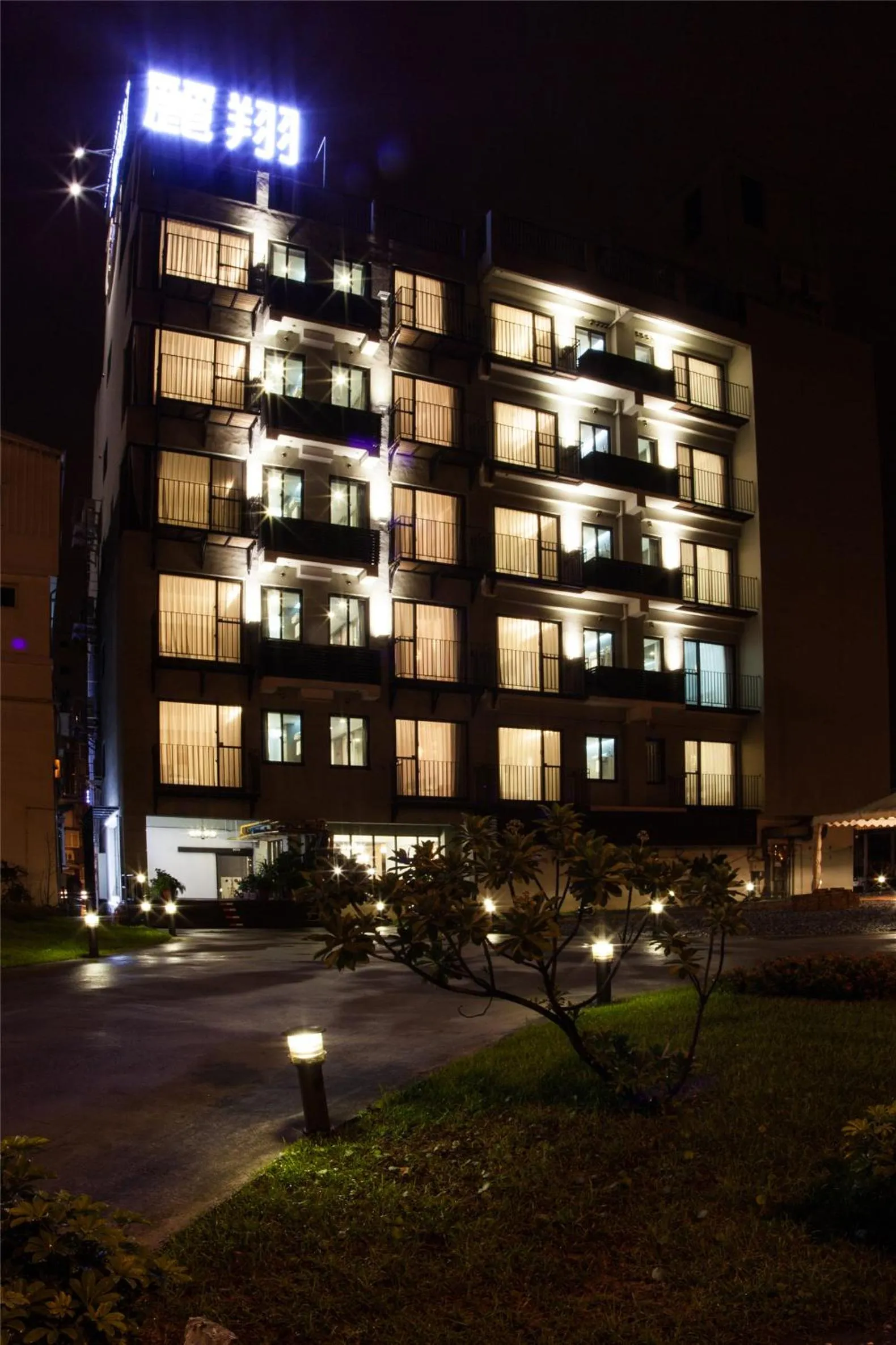 Facade/entrance in Hotel Les Champs Hualien