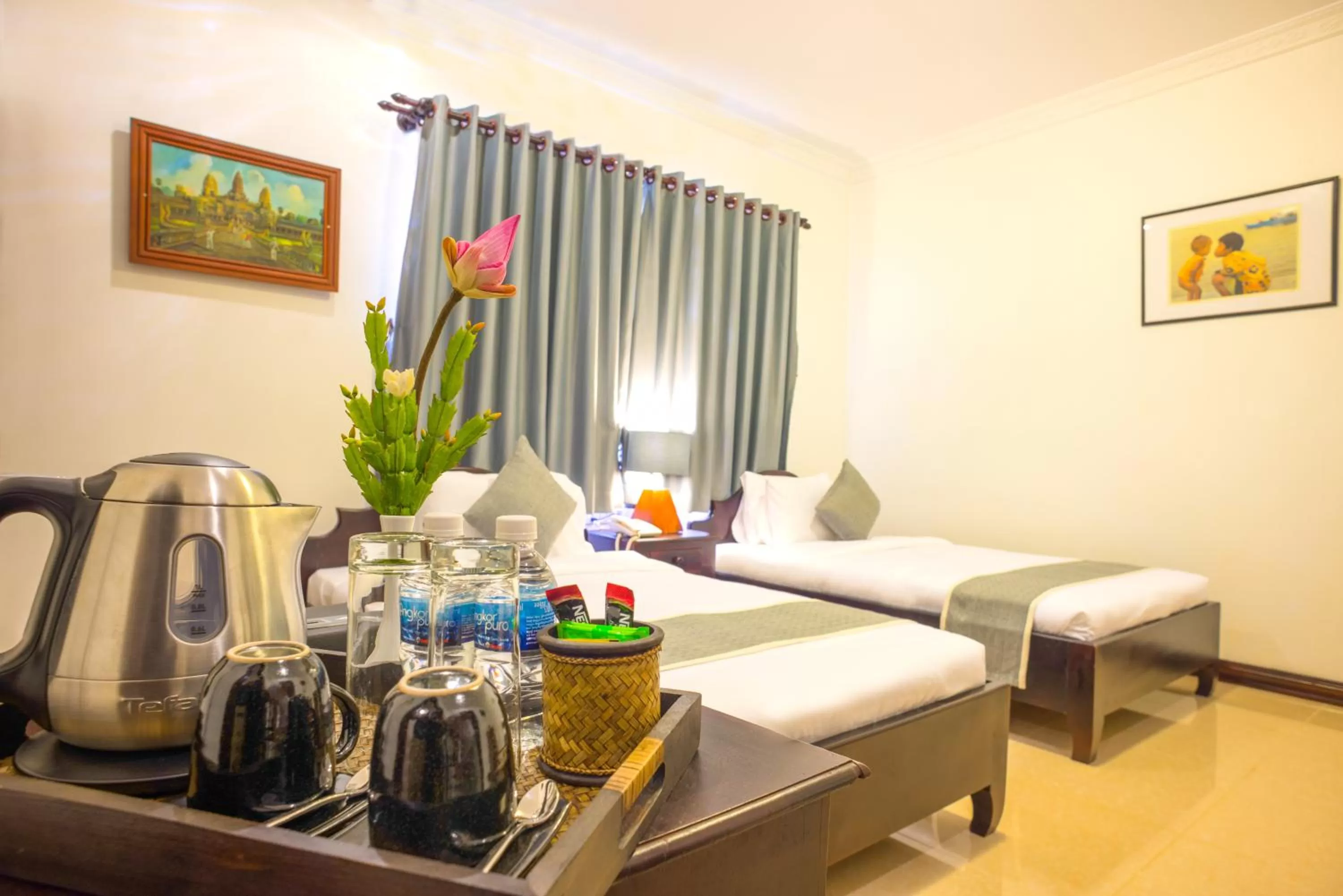 Guests, Bed in Angkor Tempora Boutique