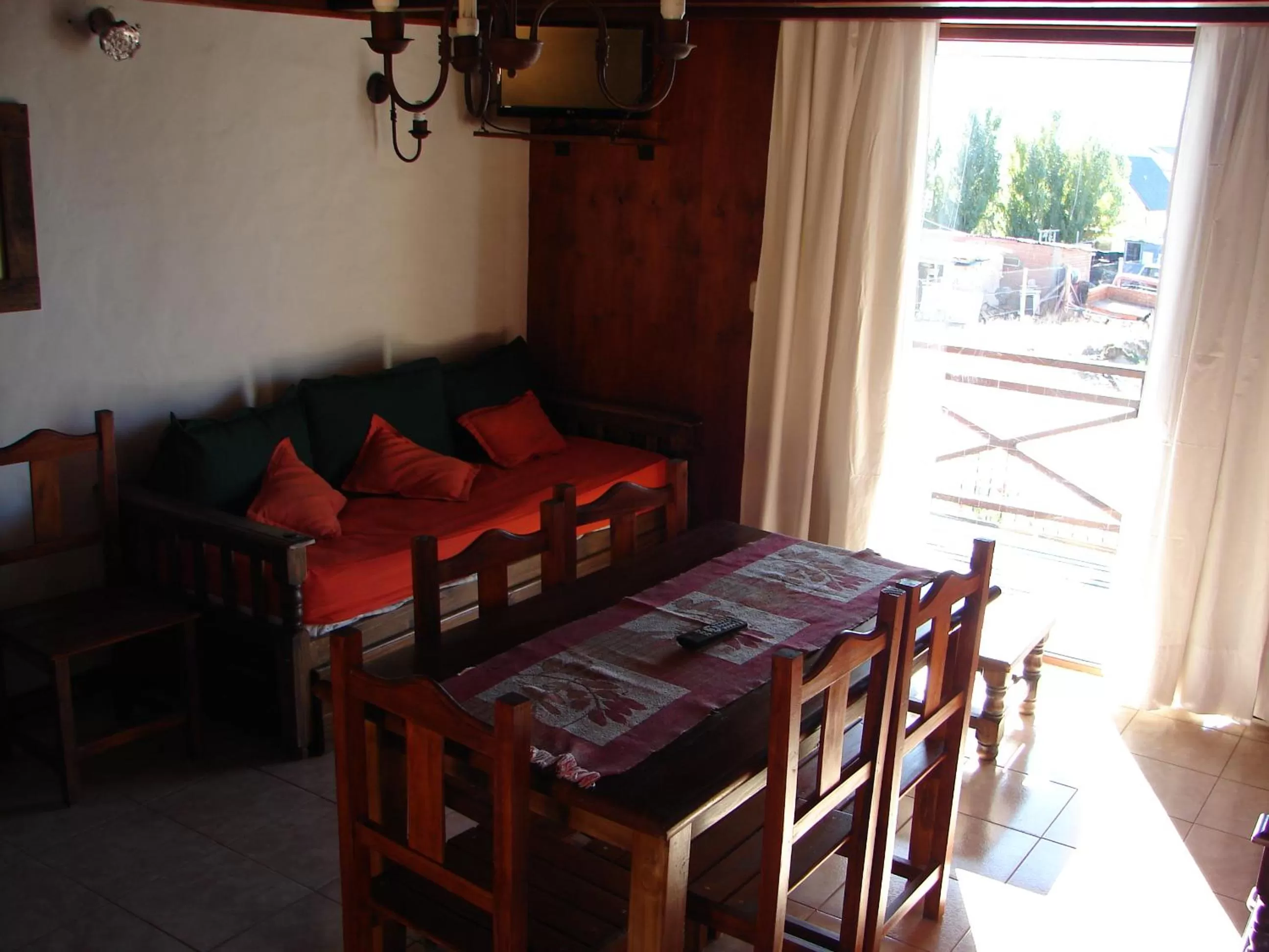 Dining area in Cabañas Marias del Sur