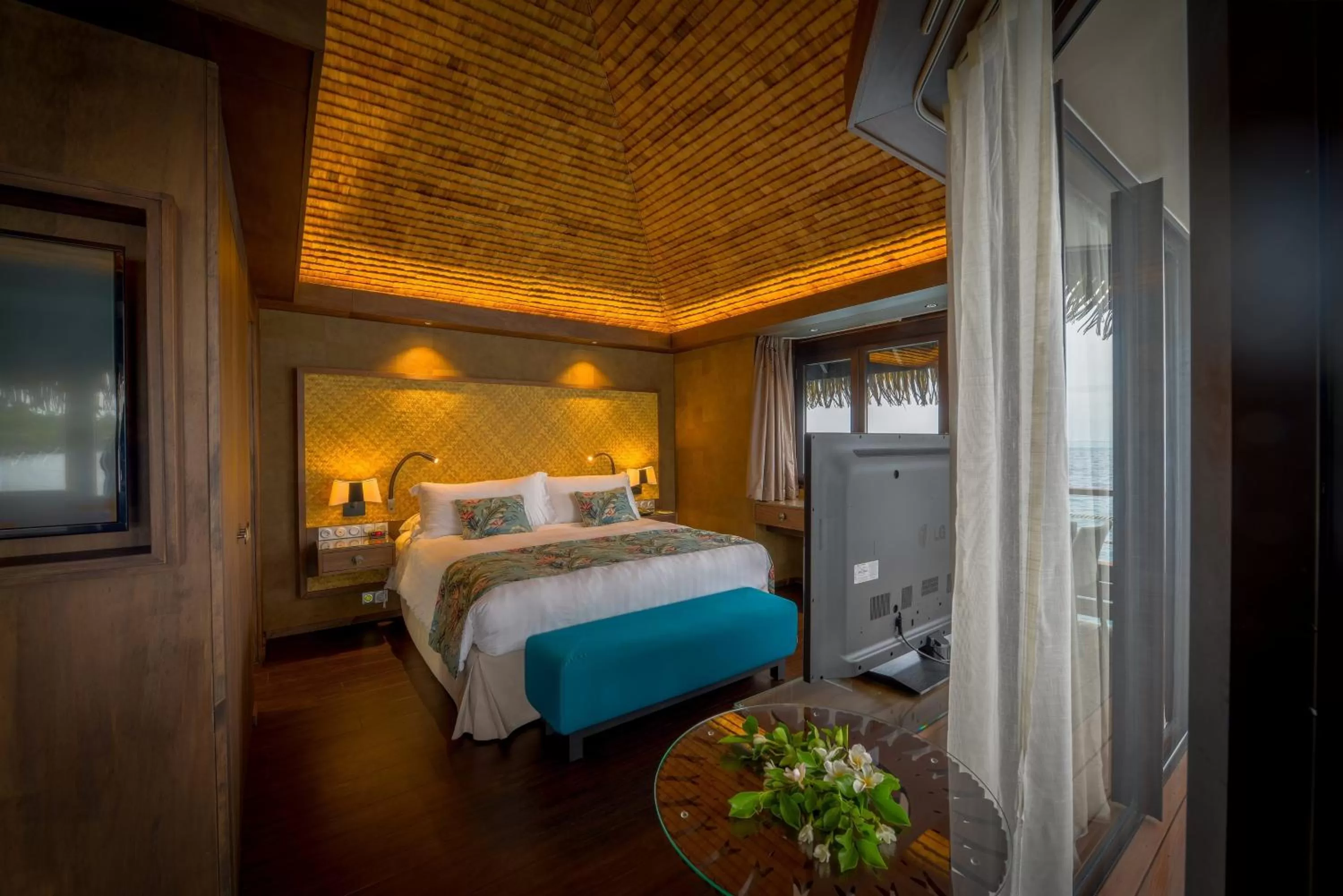 Photo of the whole room, Bed in InterContinental Tahiti Resort & Spa by IHG