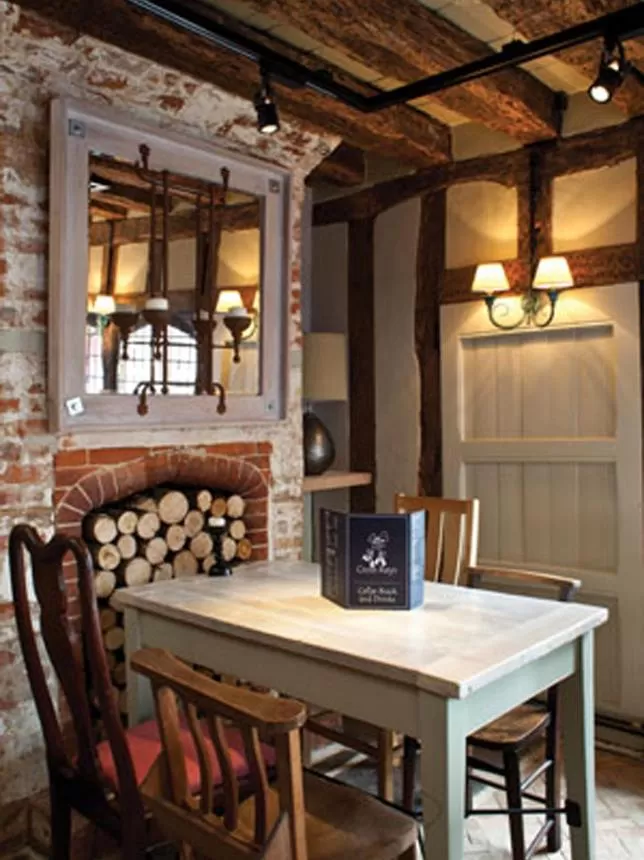 Dining area in The Cross Keys
