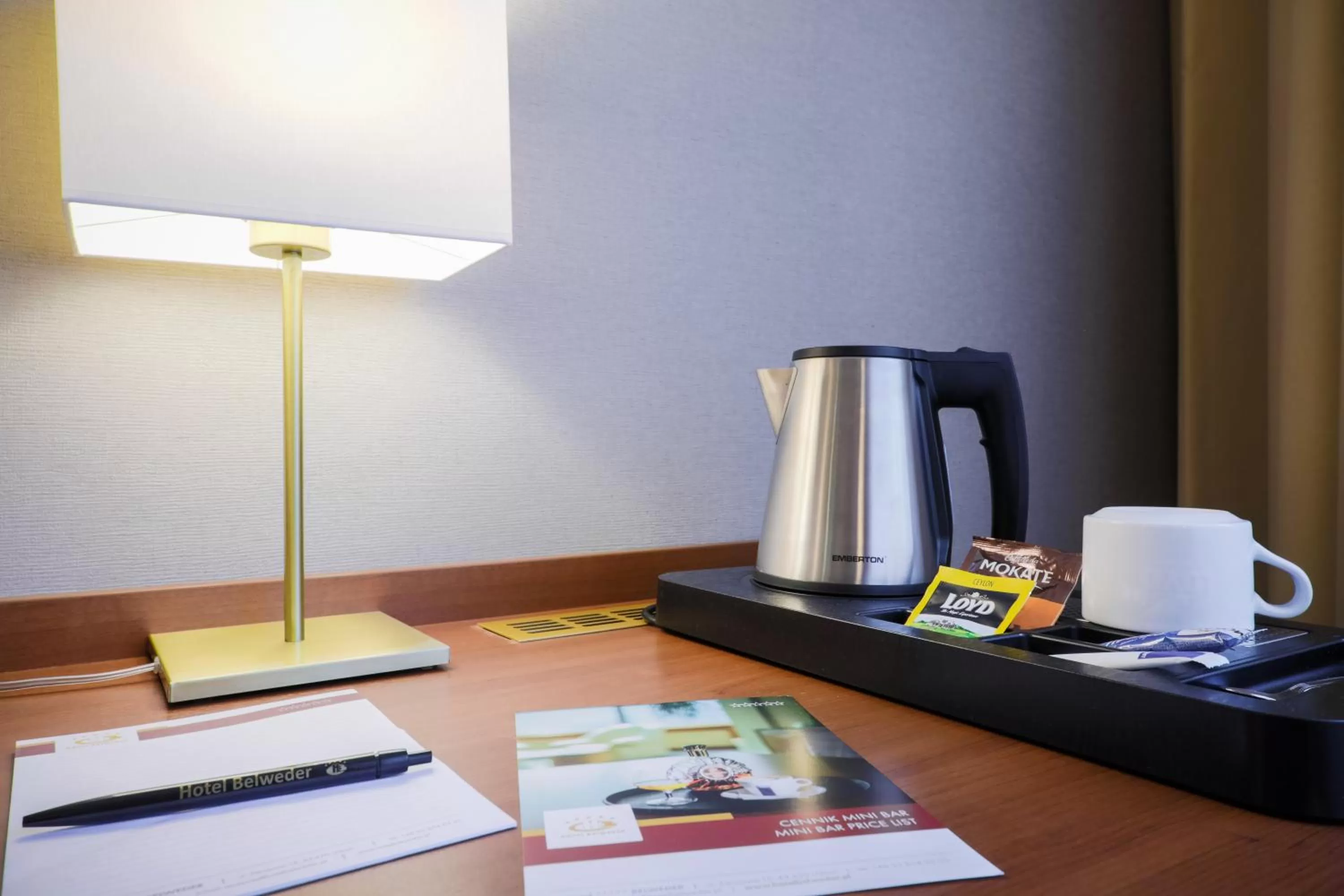 Coffee/tea facilities in Hotel Belweder