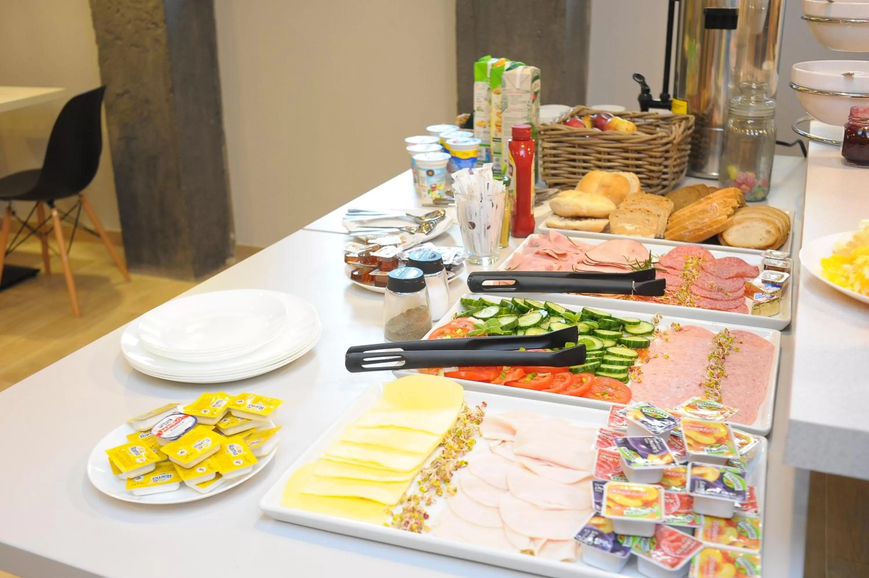 Food and drinks in B&B Molo