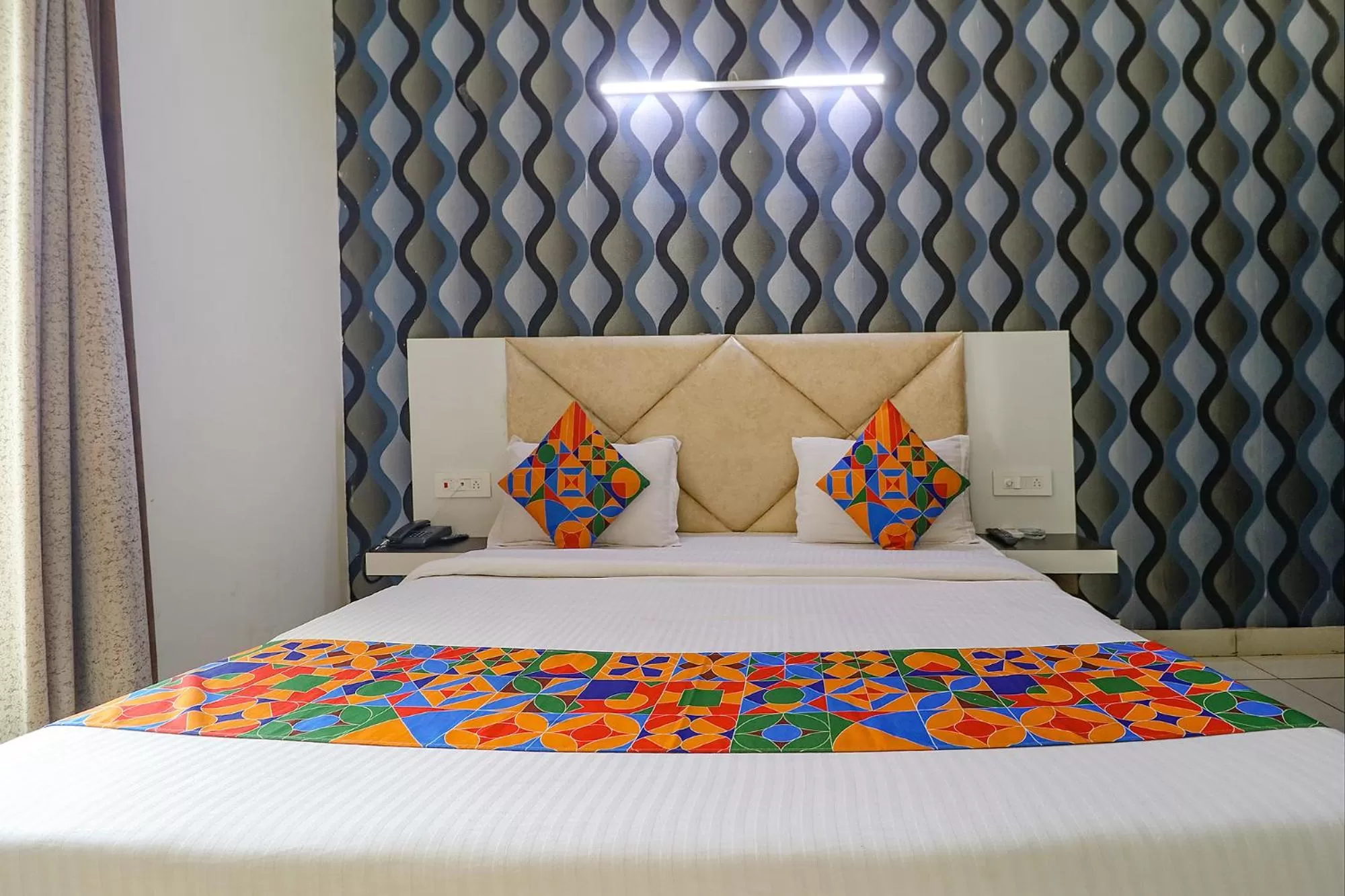 Photo of the whole room, Bed in FabHotel K9