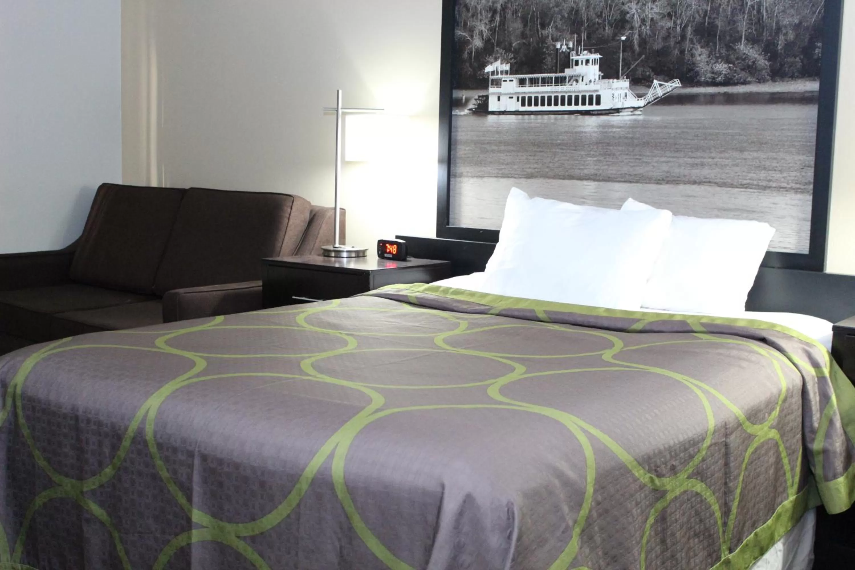 Bed in Super 8 by Wyndham Clear Lake