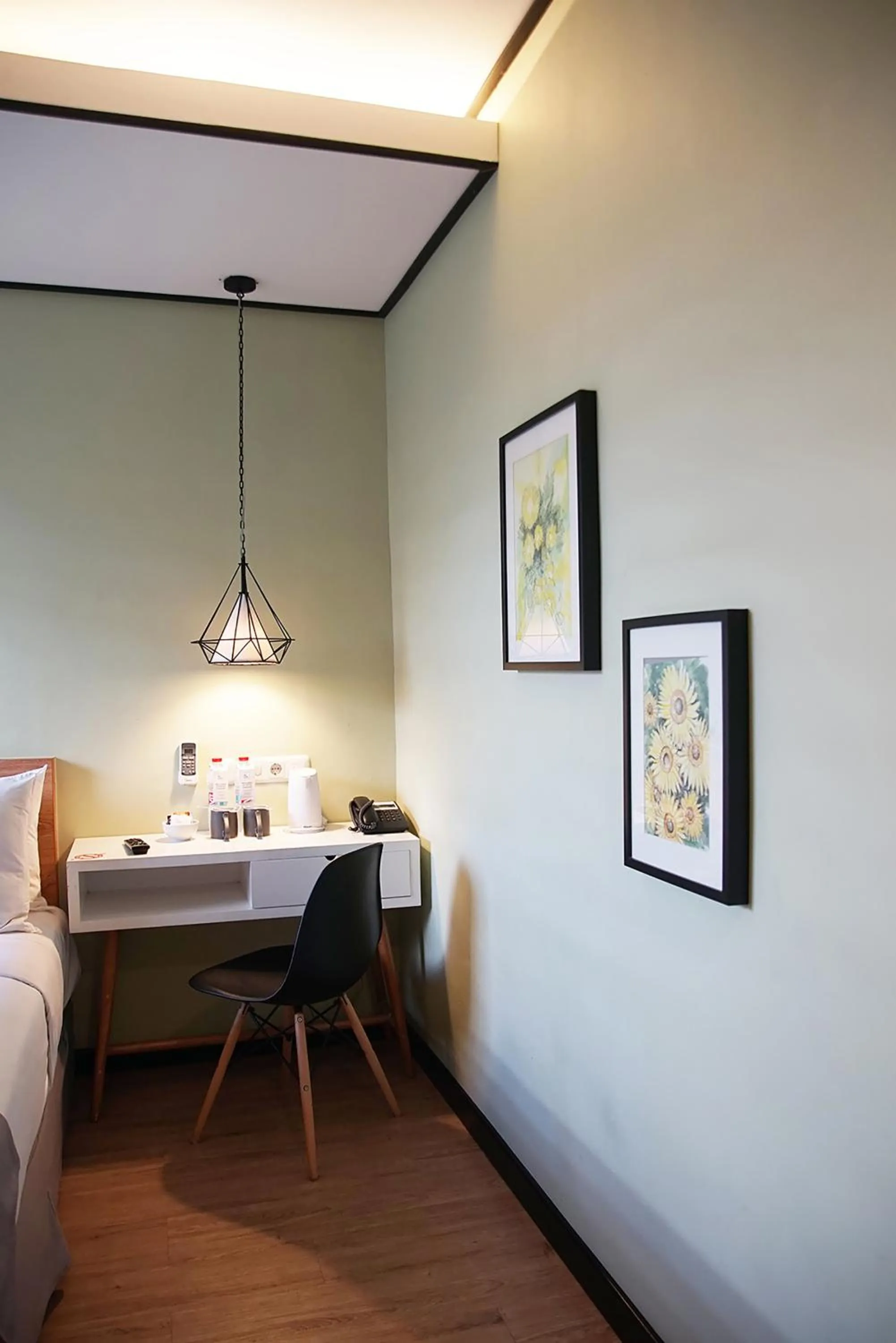Bed in Allstay Ecotel Yogyakarta