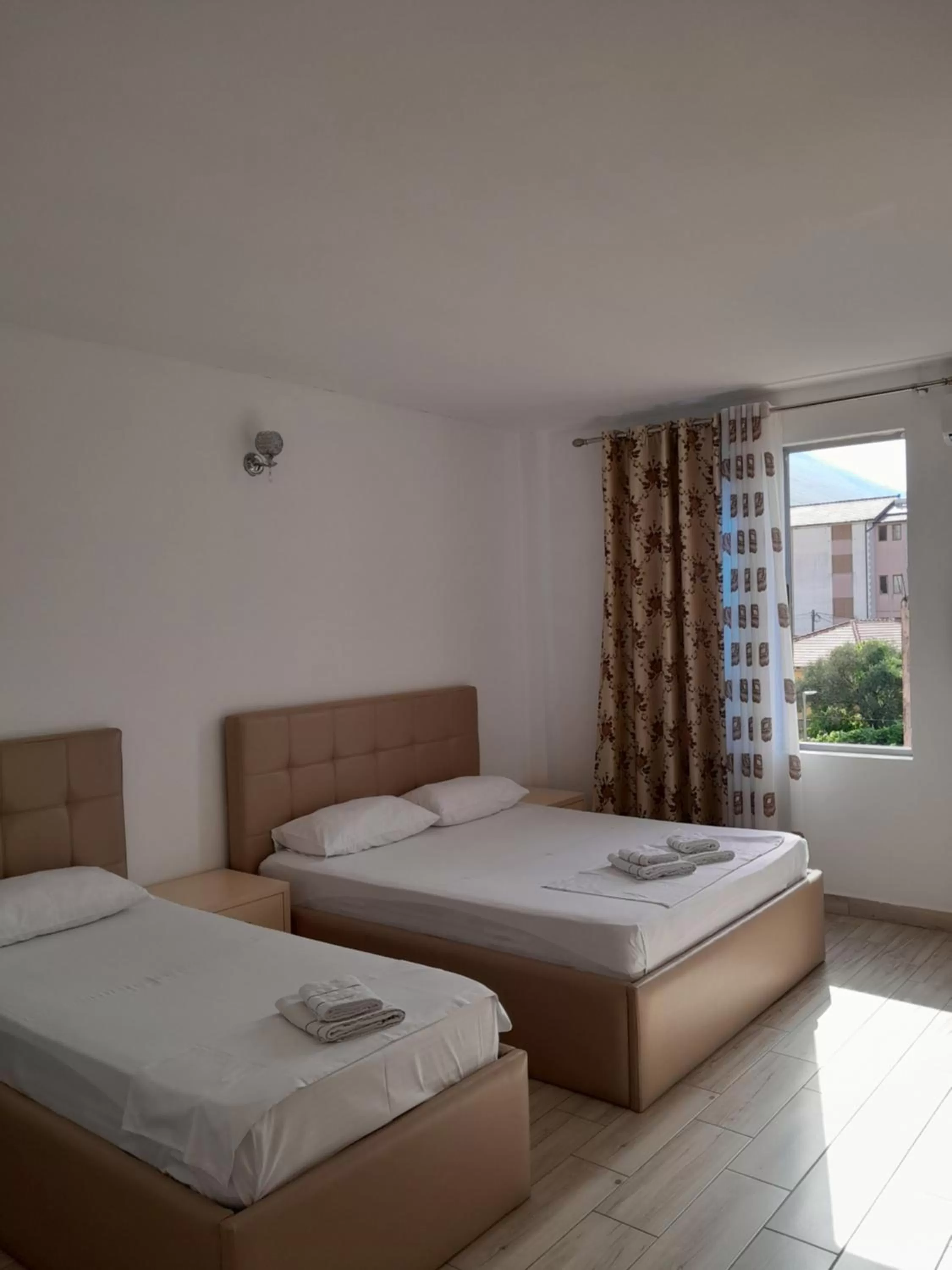 Bed in Hotel Restaurant Univers