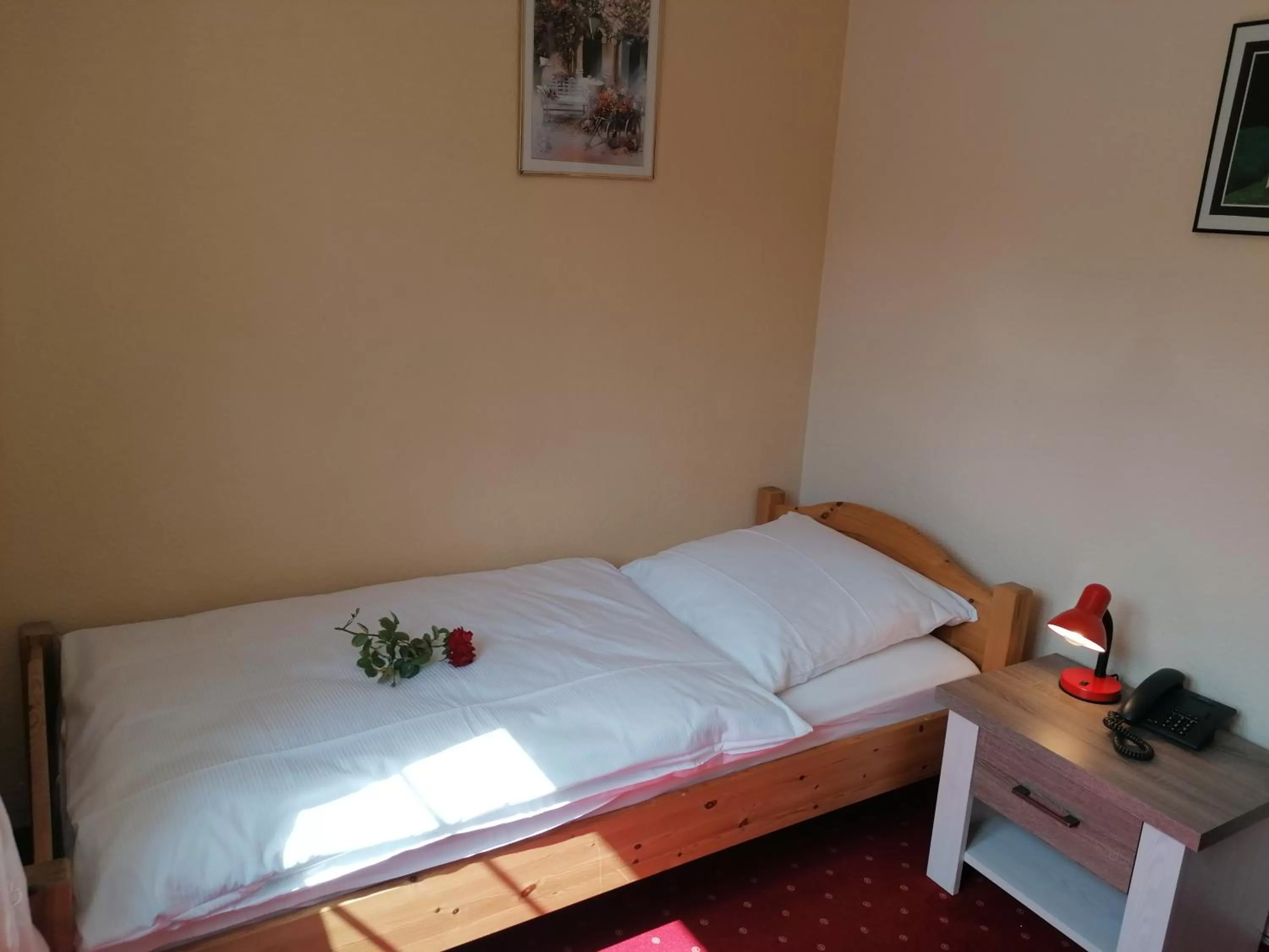 Photo of the whole room, Bed in Hotel Rosengarten