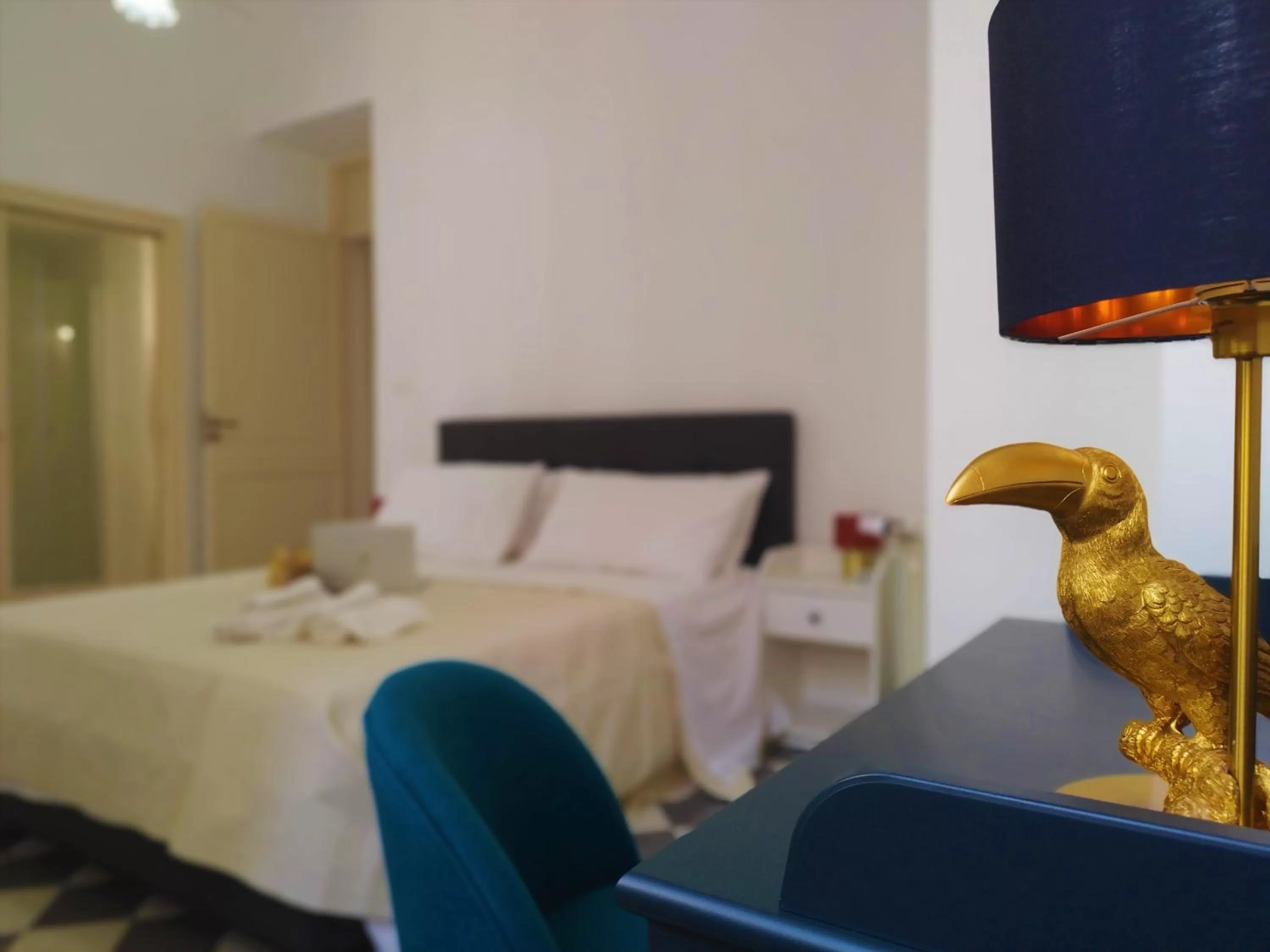 Bedroom, Bed in AUSA suites