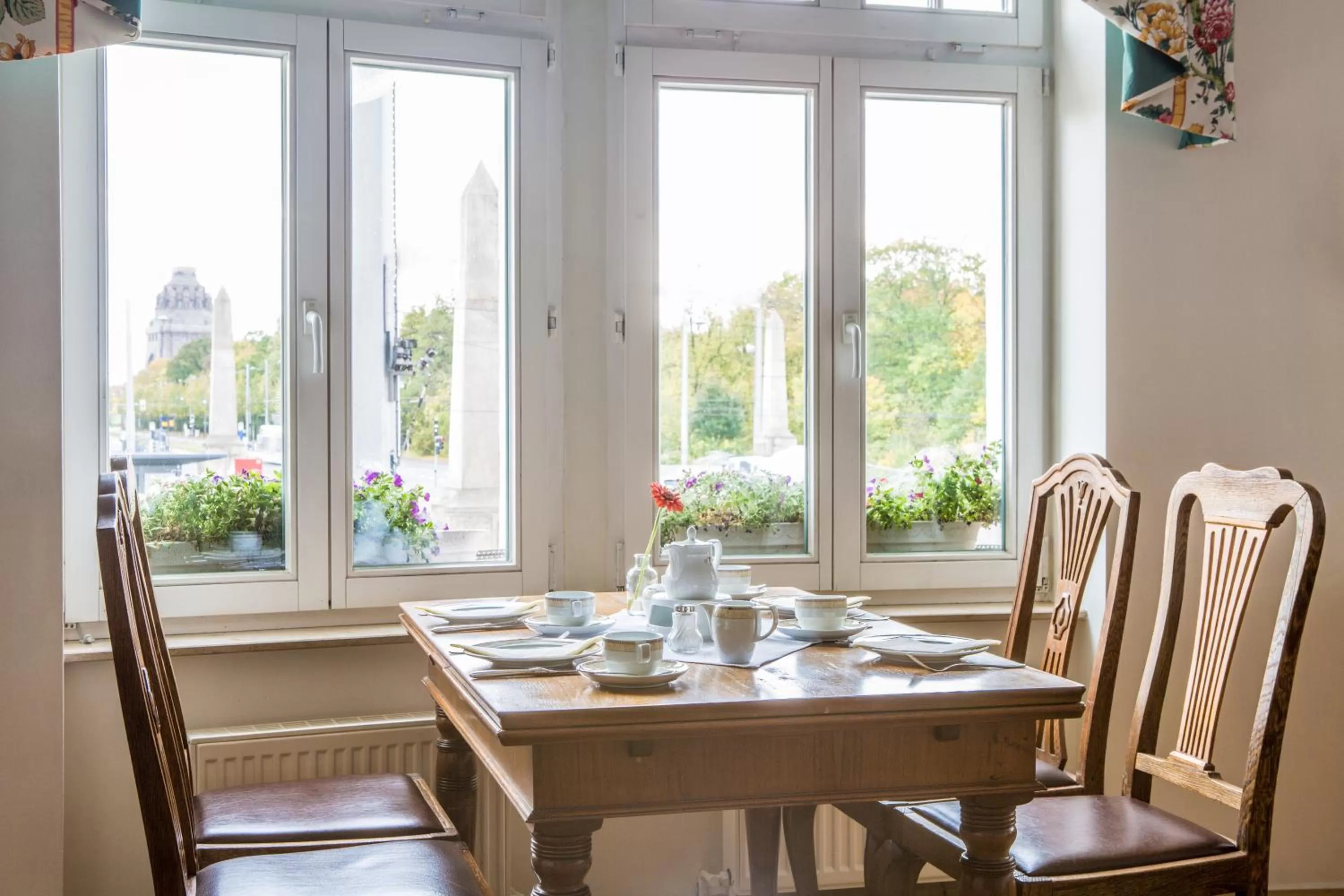 Landmark view in Jahrhunderthotel Leipzig