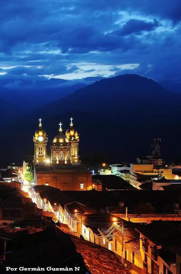 City view in Hotel Mirador de Santa Bárbara