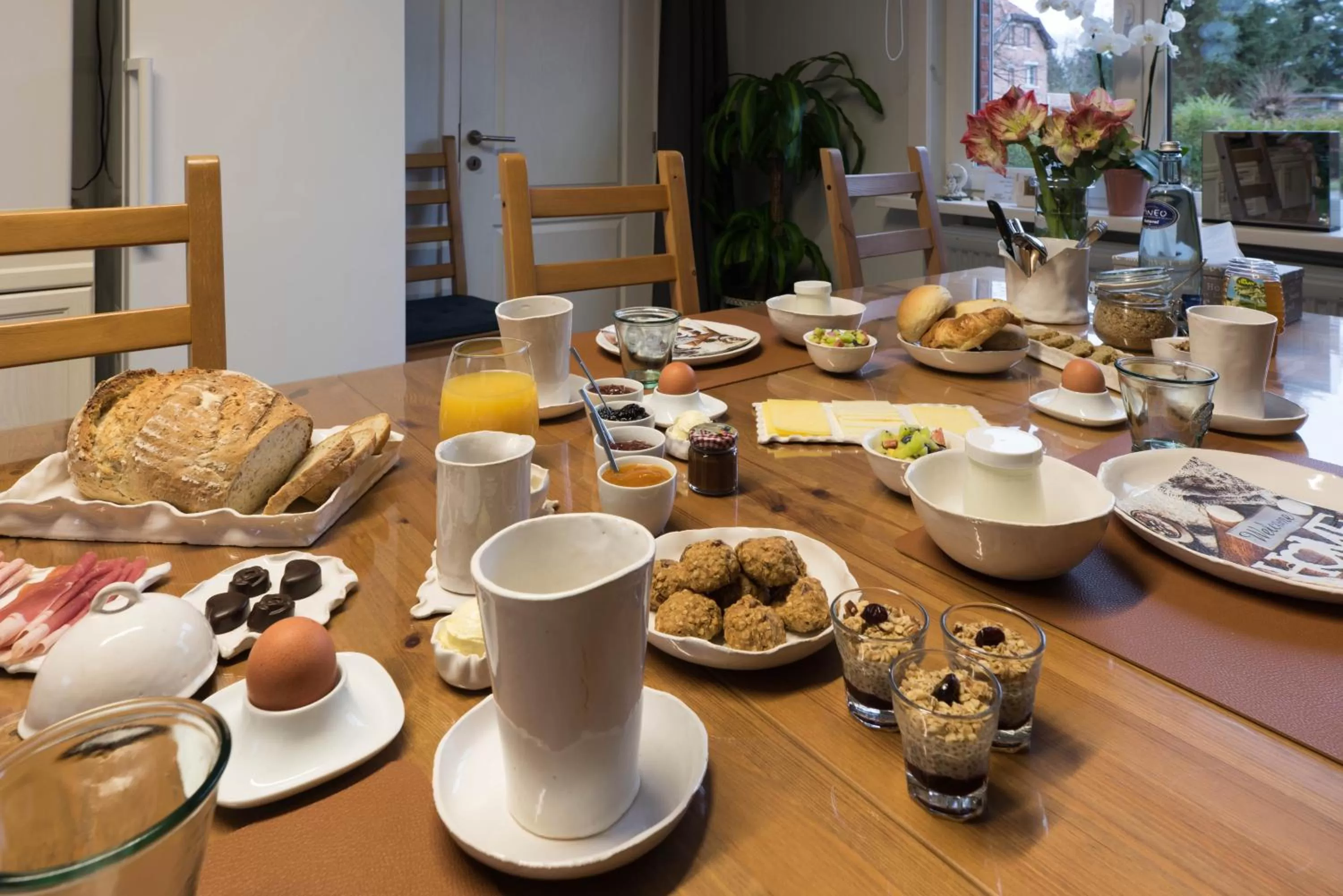 Food and drinks in B&B De Oude Berg