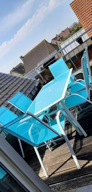 Patio in Chambre d'hôte Blankenberge