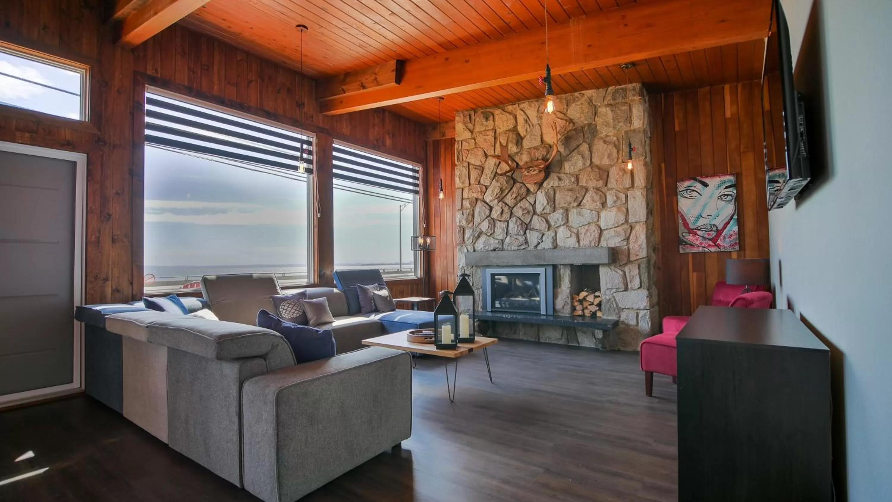 Living room in Riôtel Carleton-sur-Mer