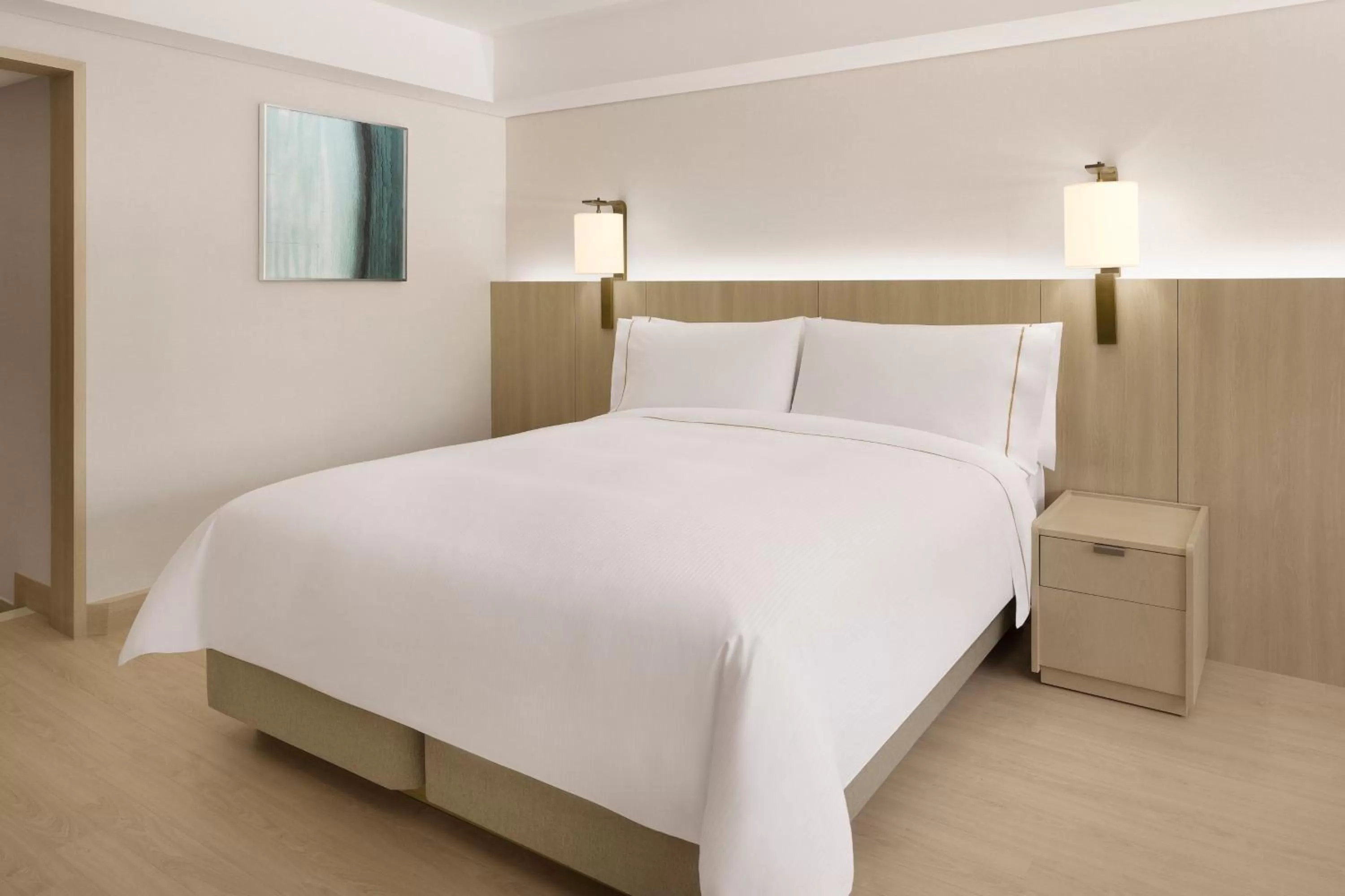 Photo of the whole room, Bed in The Westin Josun Busan