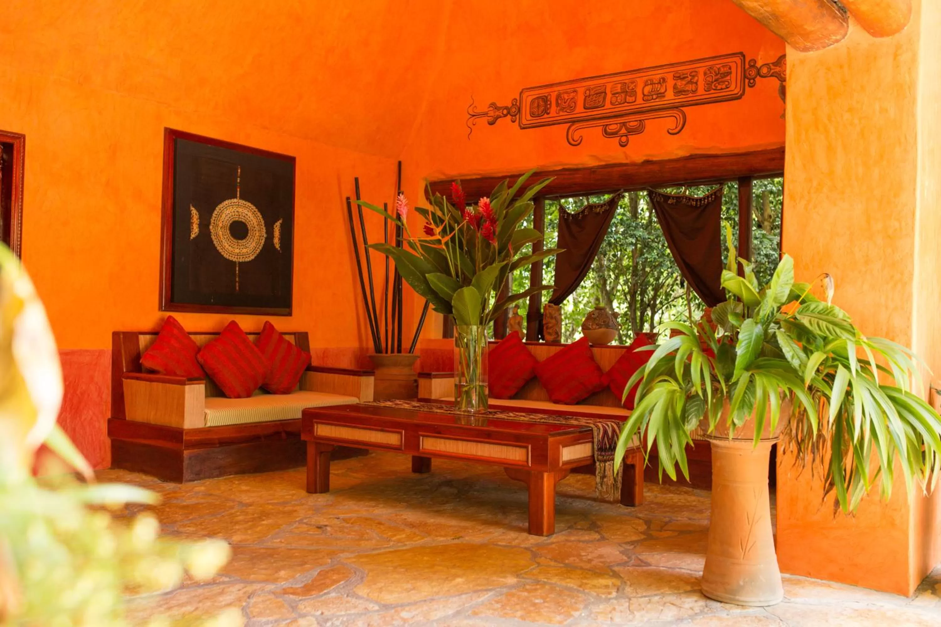 Patio in Hotel Boutique Quinta Chanabnal