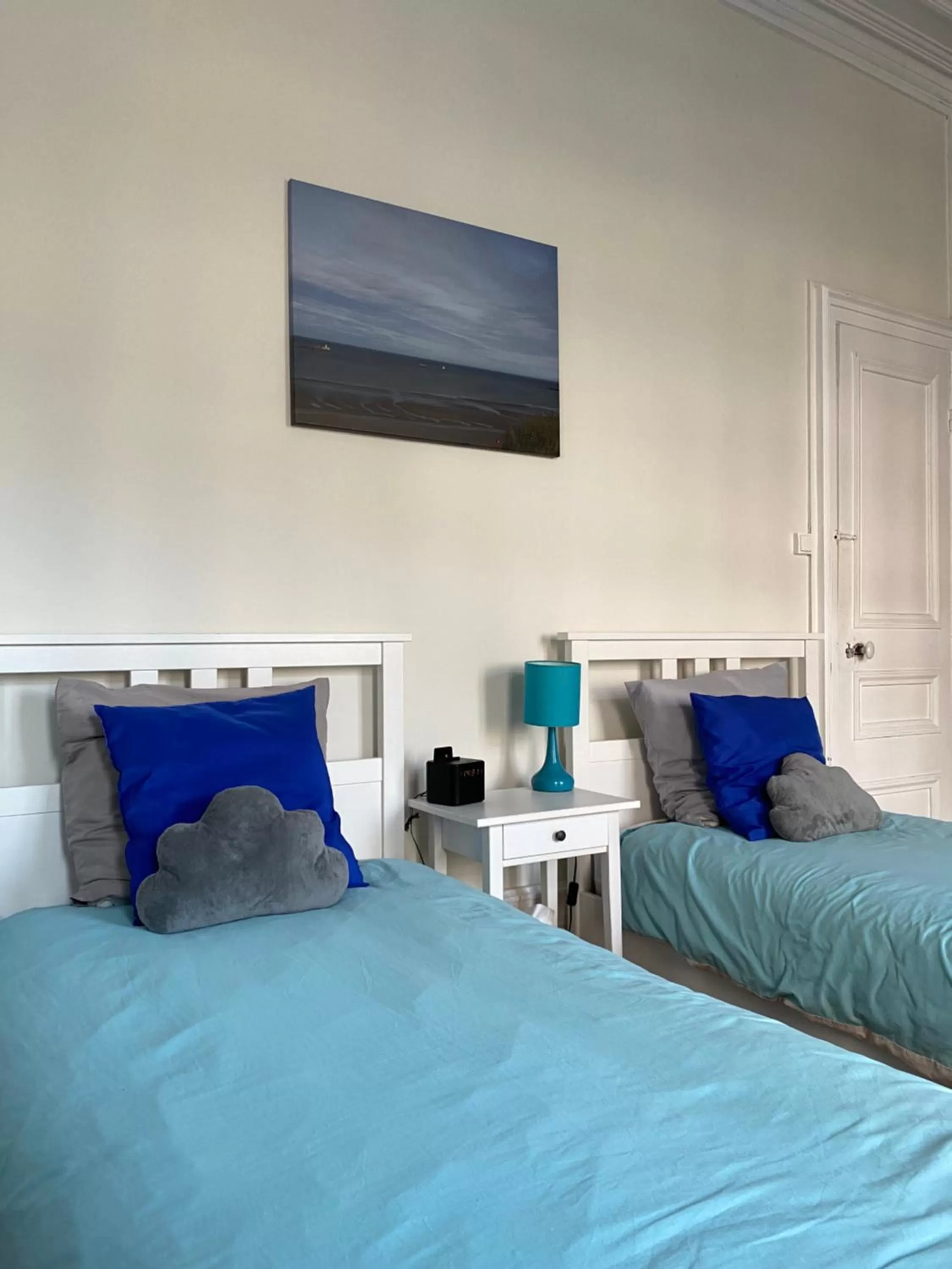 Bed in Chambres d'Hôtes Au coin du spa