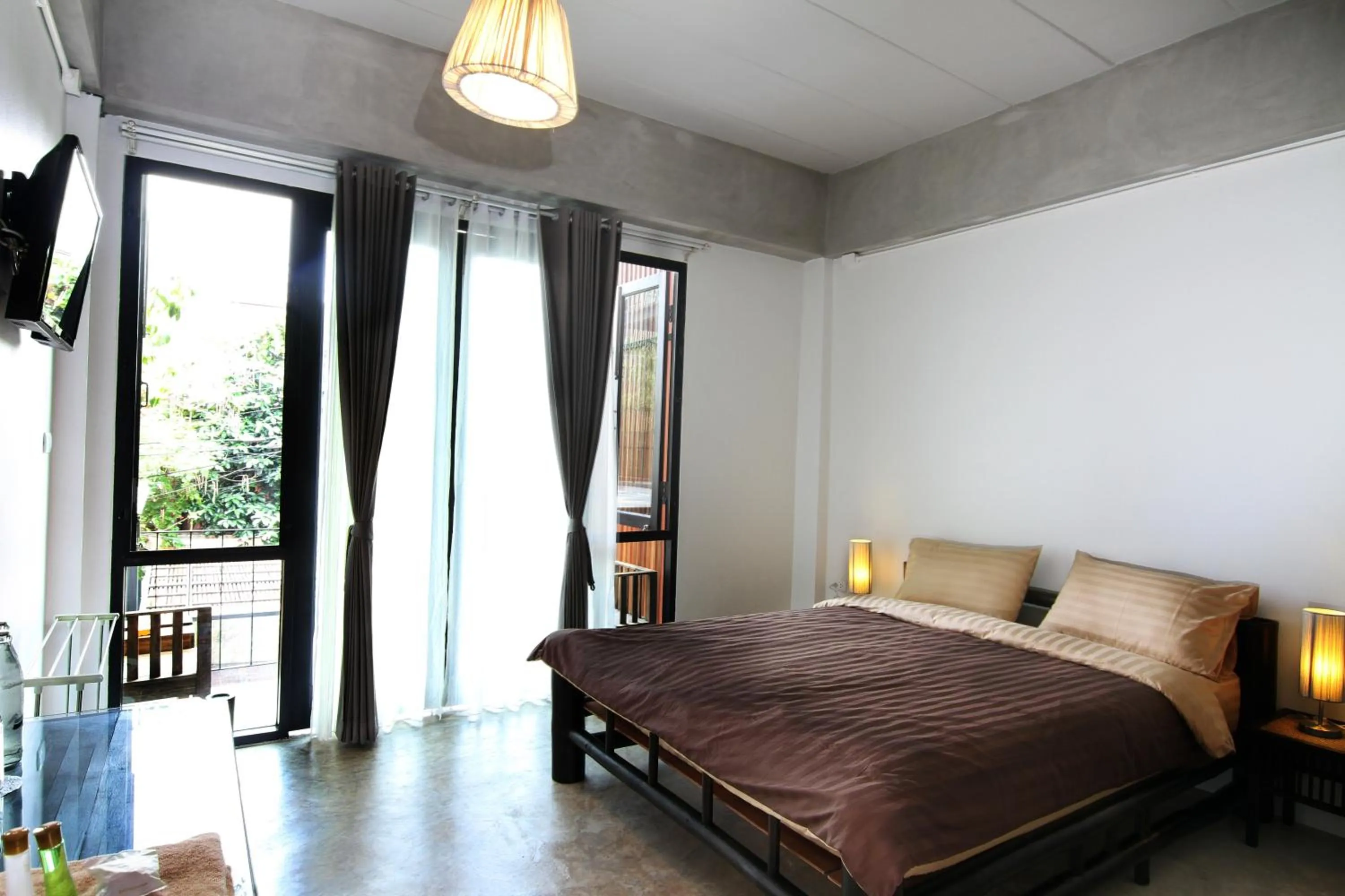 Bed in Lamphu House Chiang Mai