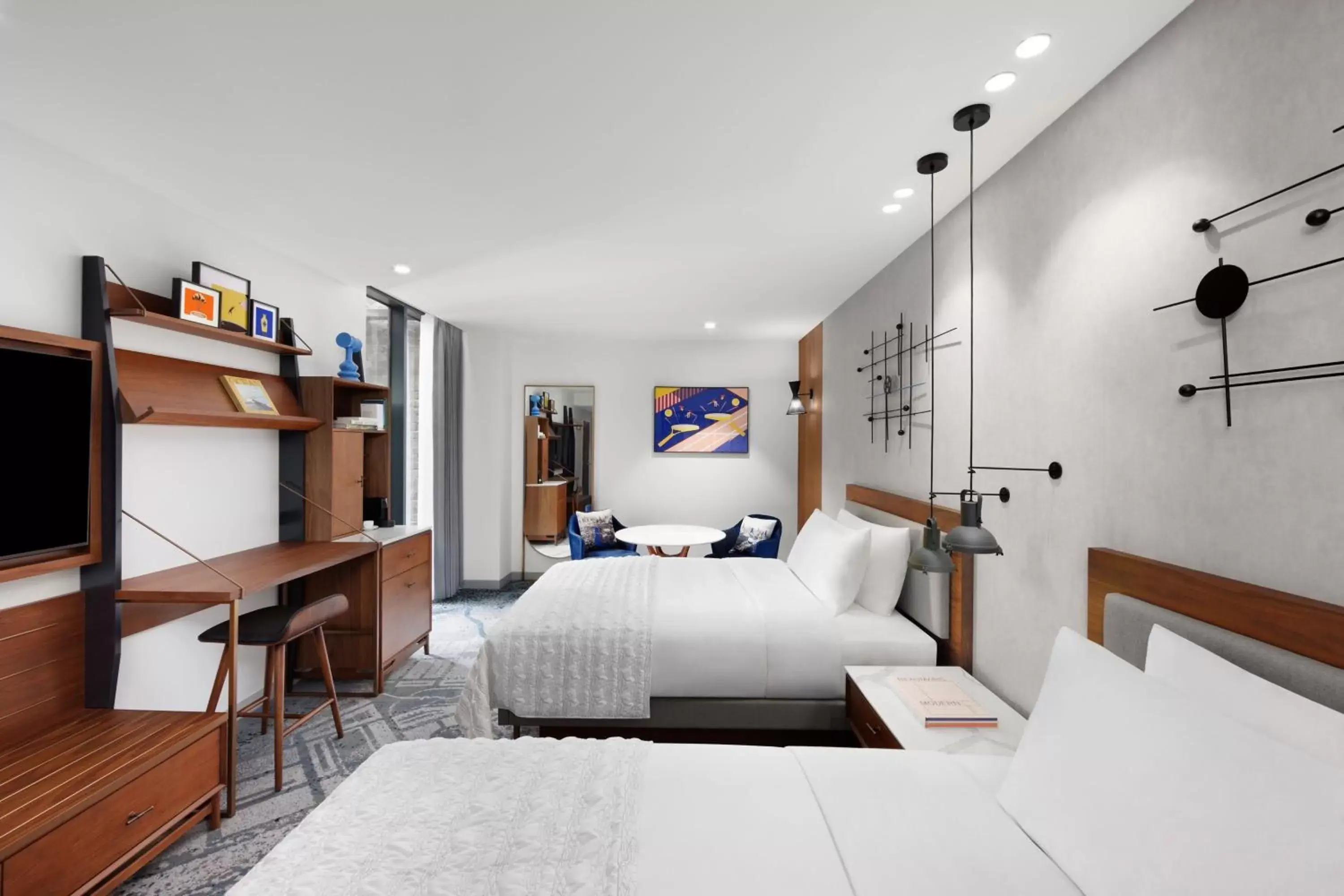 Heritage Double Room with Two Double Beds in Le Meridien Melbourne Heritage Double Room with Two Double Beds in Le Meridien Melbourne