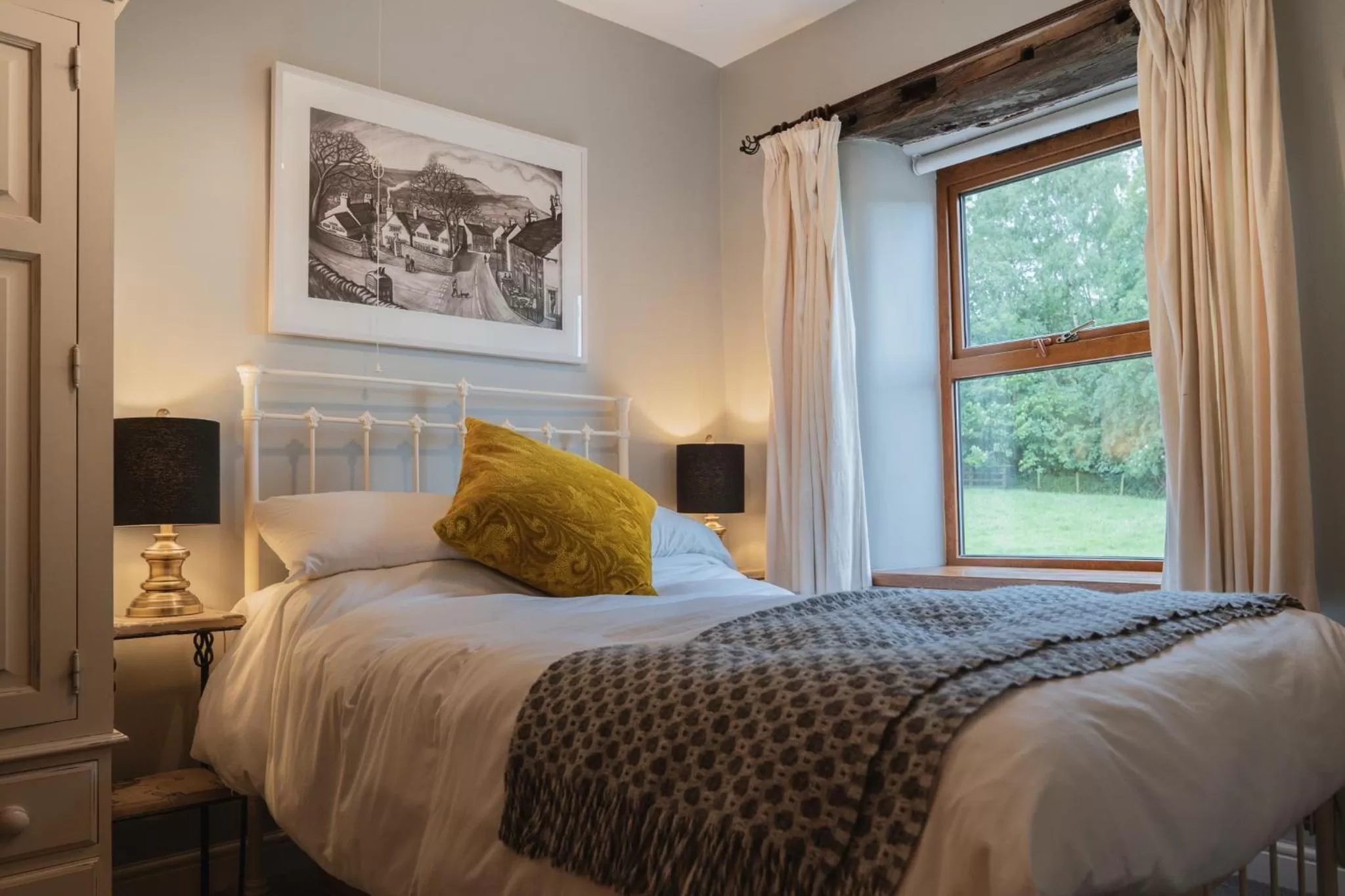 Bedroom, Bed in The Old Hall Inn