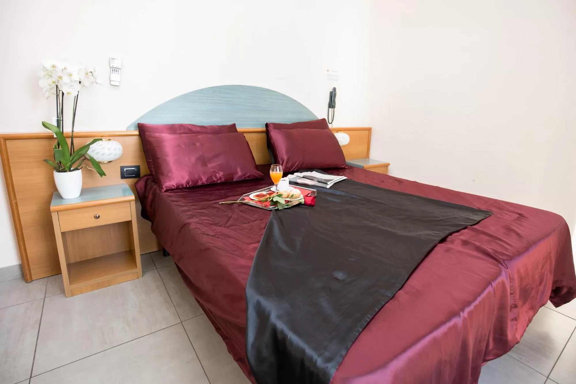 Double or Twin Room with Balcony in Hotel Roma