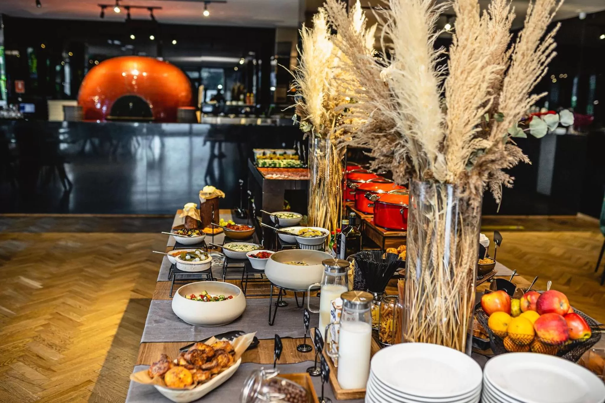 Buffet breakfast in Hermanns Hotel & Spa Sibiu