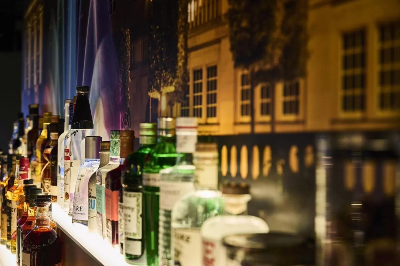 Lounge or bar in Hotel Rhönkitz