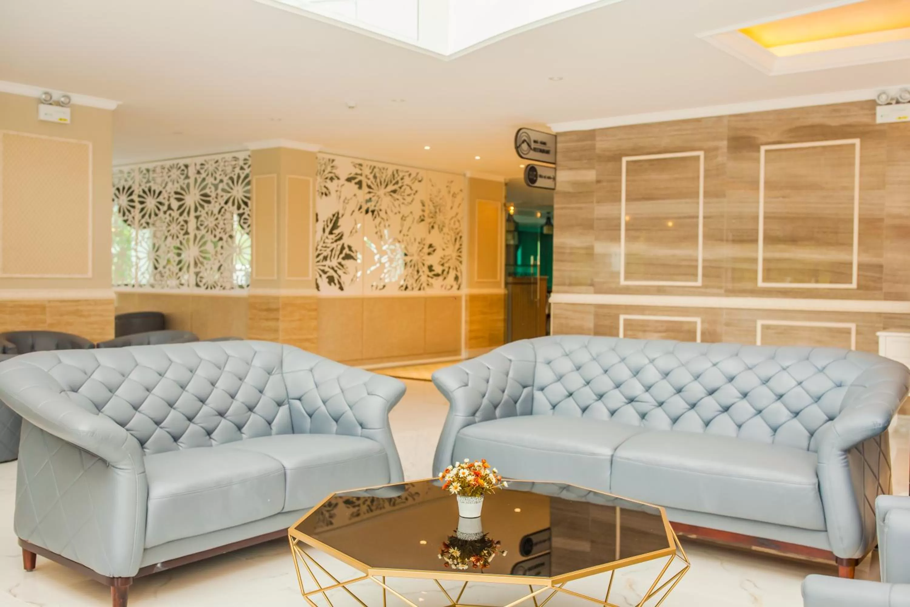 Living room in Orbit Hotel Nha Trang