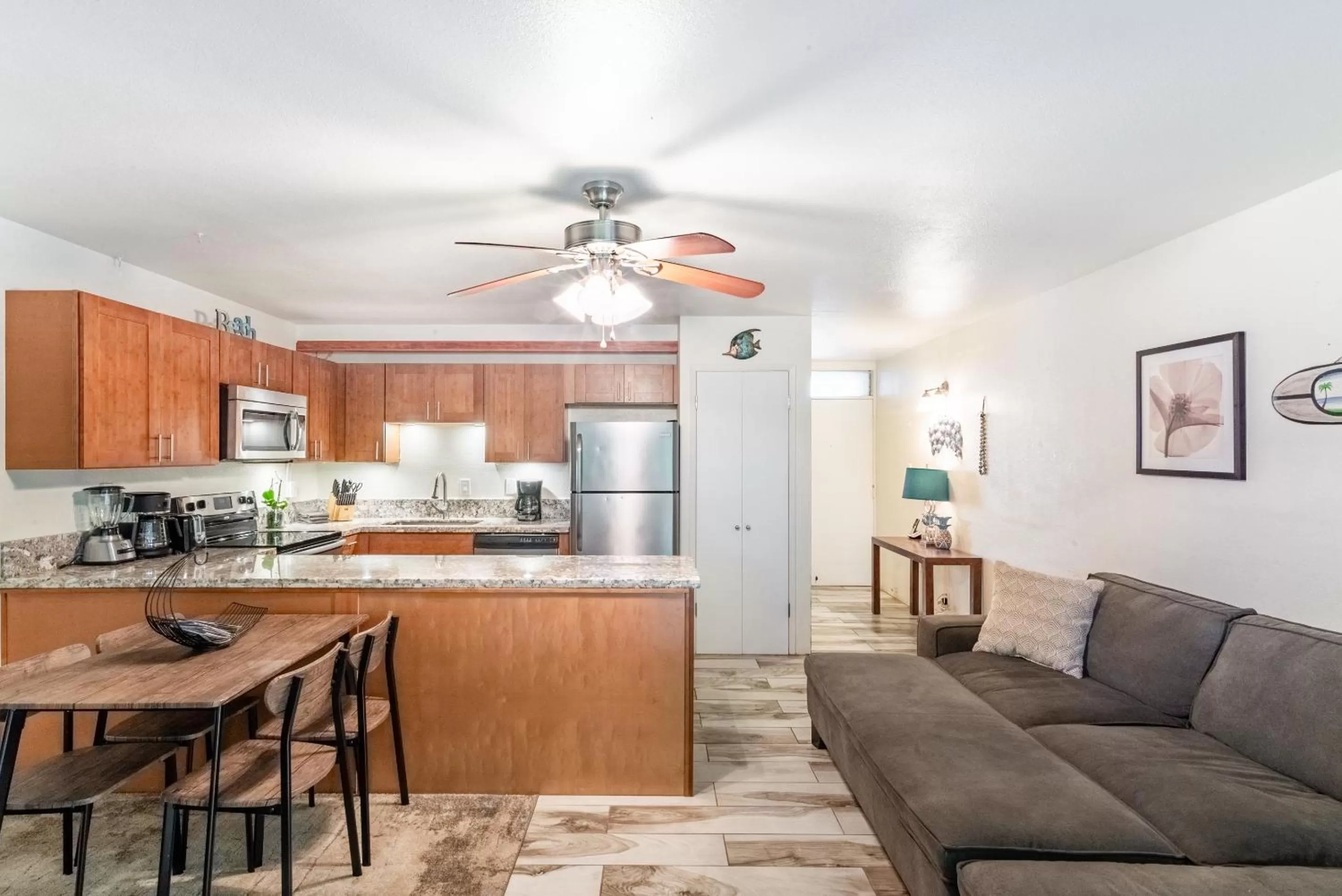 Kitchen/Kitchenette in BeachFront Kihei Kai Nani - Maui Vista Deluxe Condos