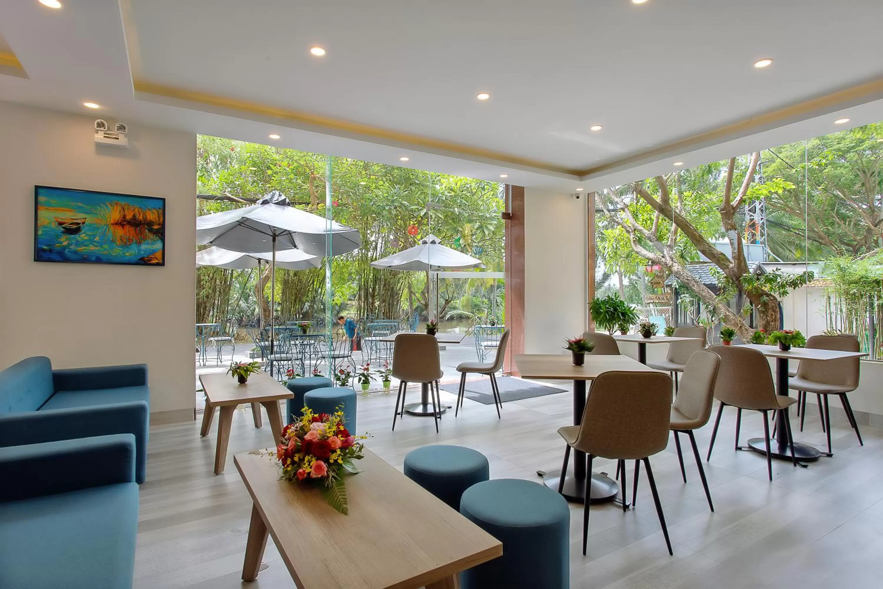 Lobby or reception in Hoi An Aurora Riverside Hotel and Spa