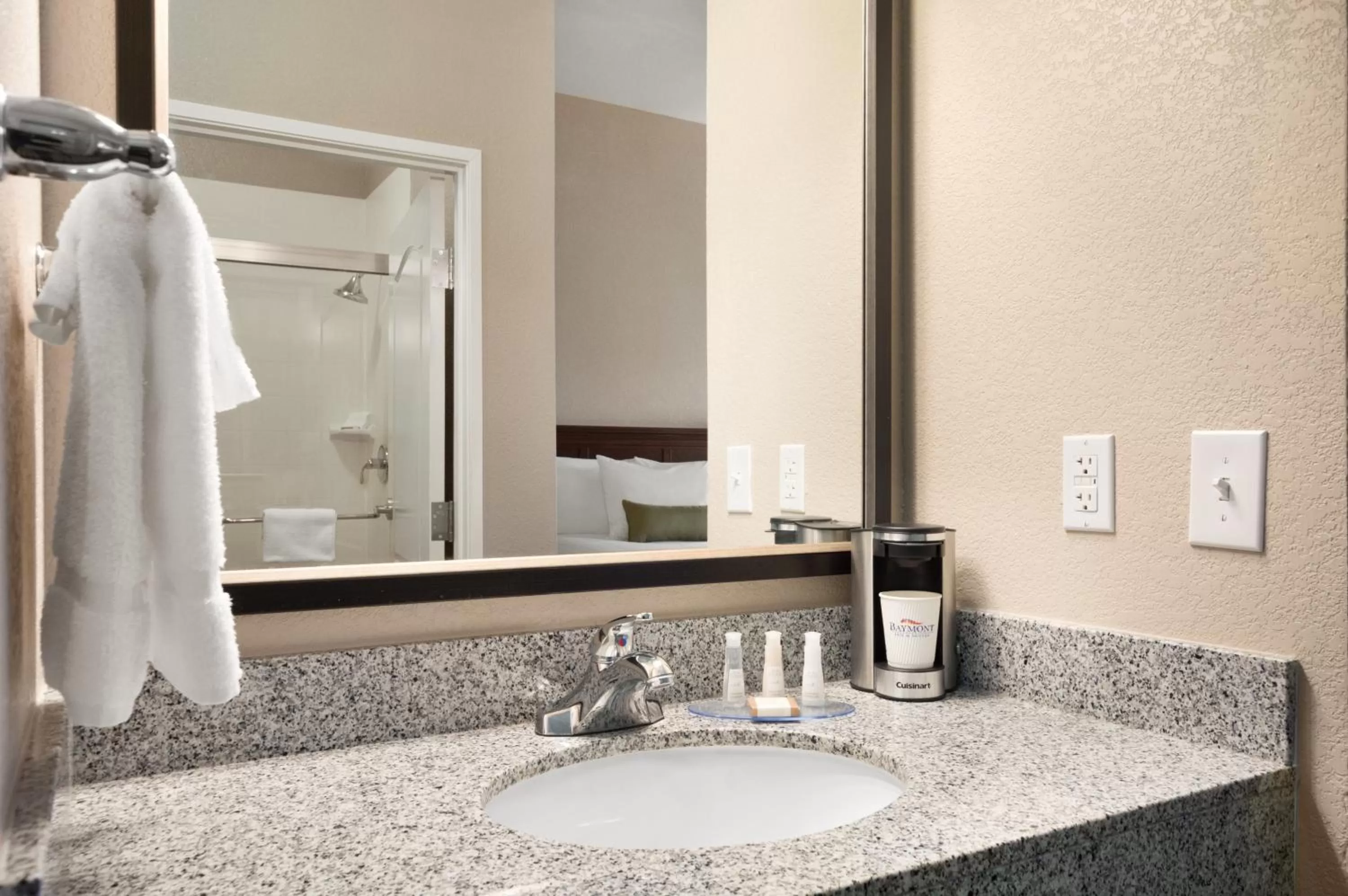 Shower in Baymont Inn & Suites by Wyndham Odessa