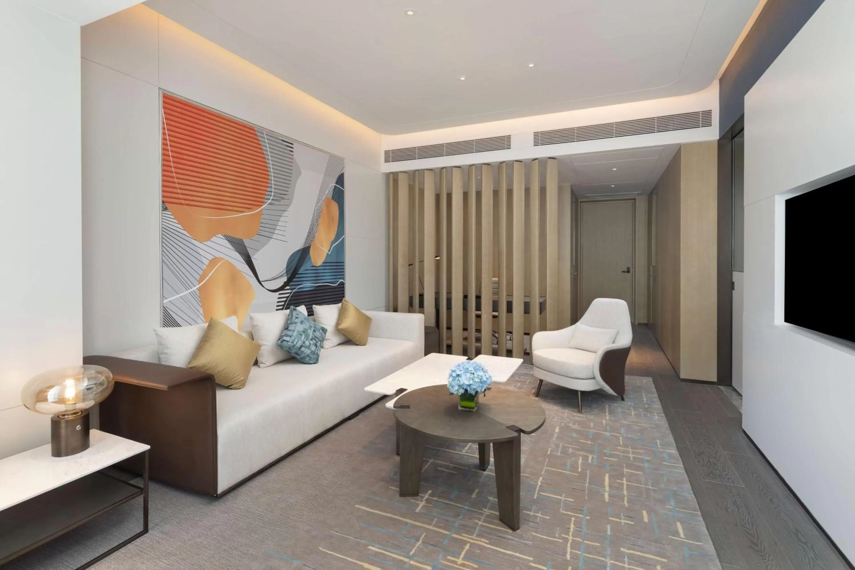 Living room in Doubletree By Hilton Kunming Airport