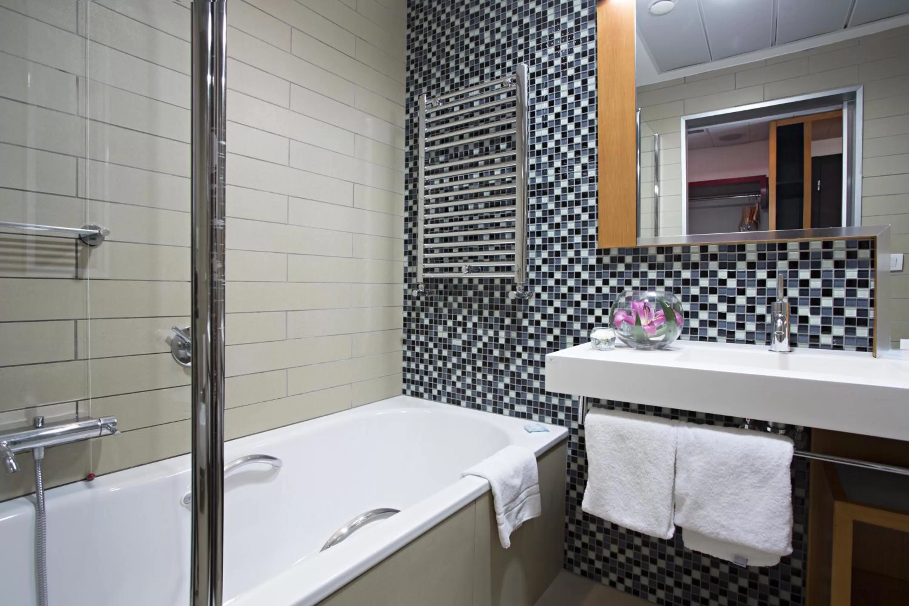 Bathroom in Novotel Roma Eur