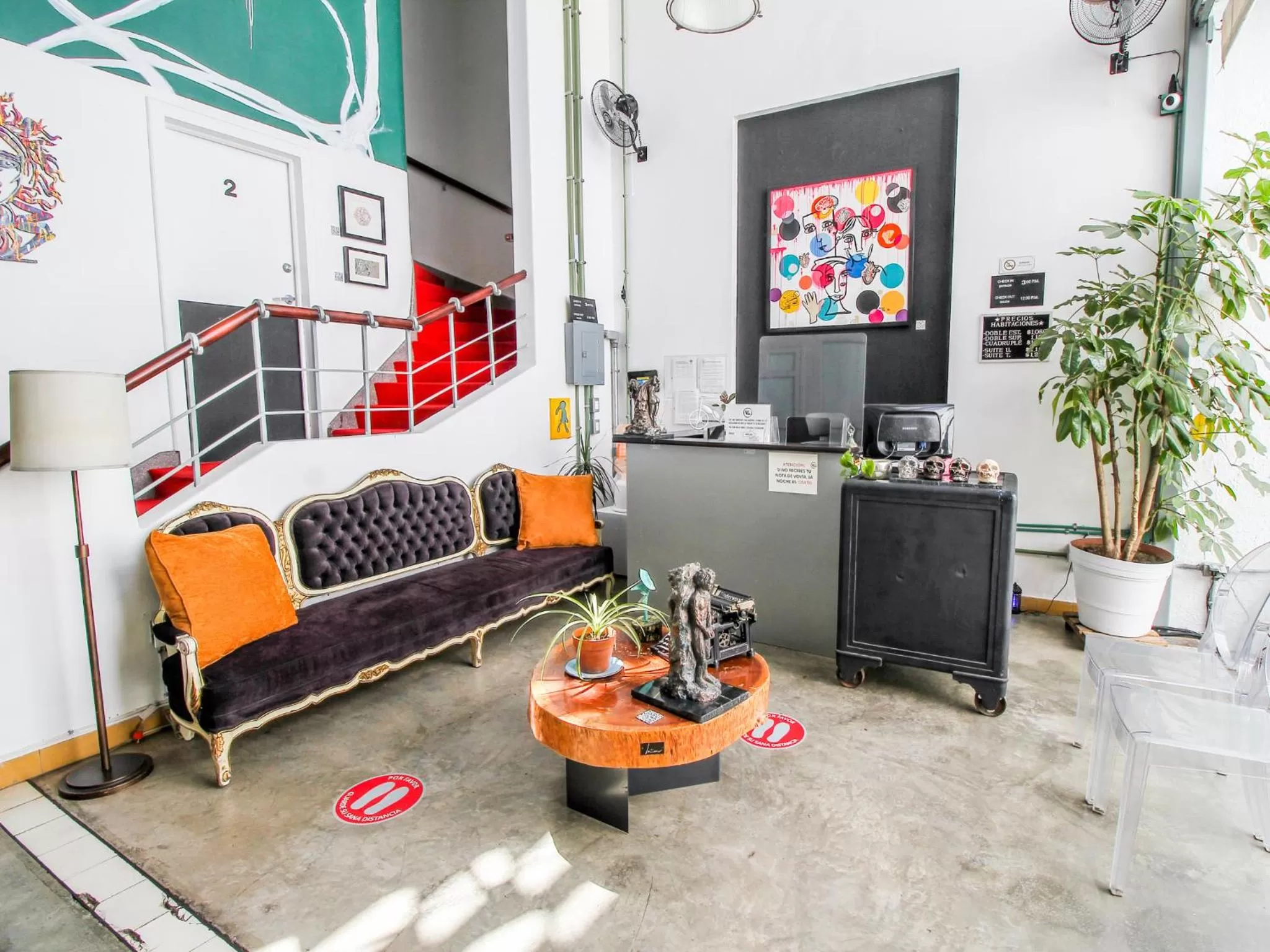 Lobby or reception in VL Hotel Boutique Consulado Chapu Guadalajara