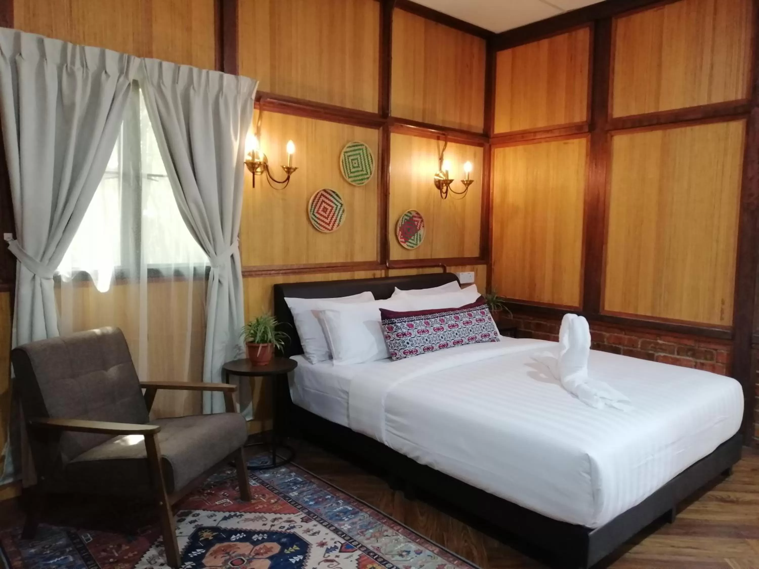 Bed in Api-api Eco Chalet