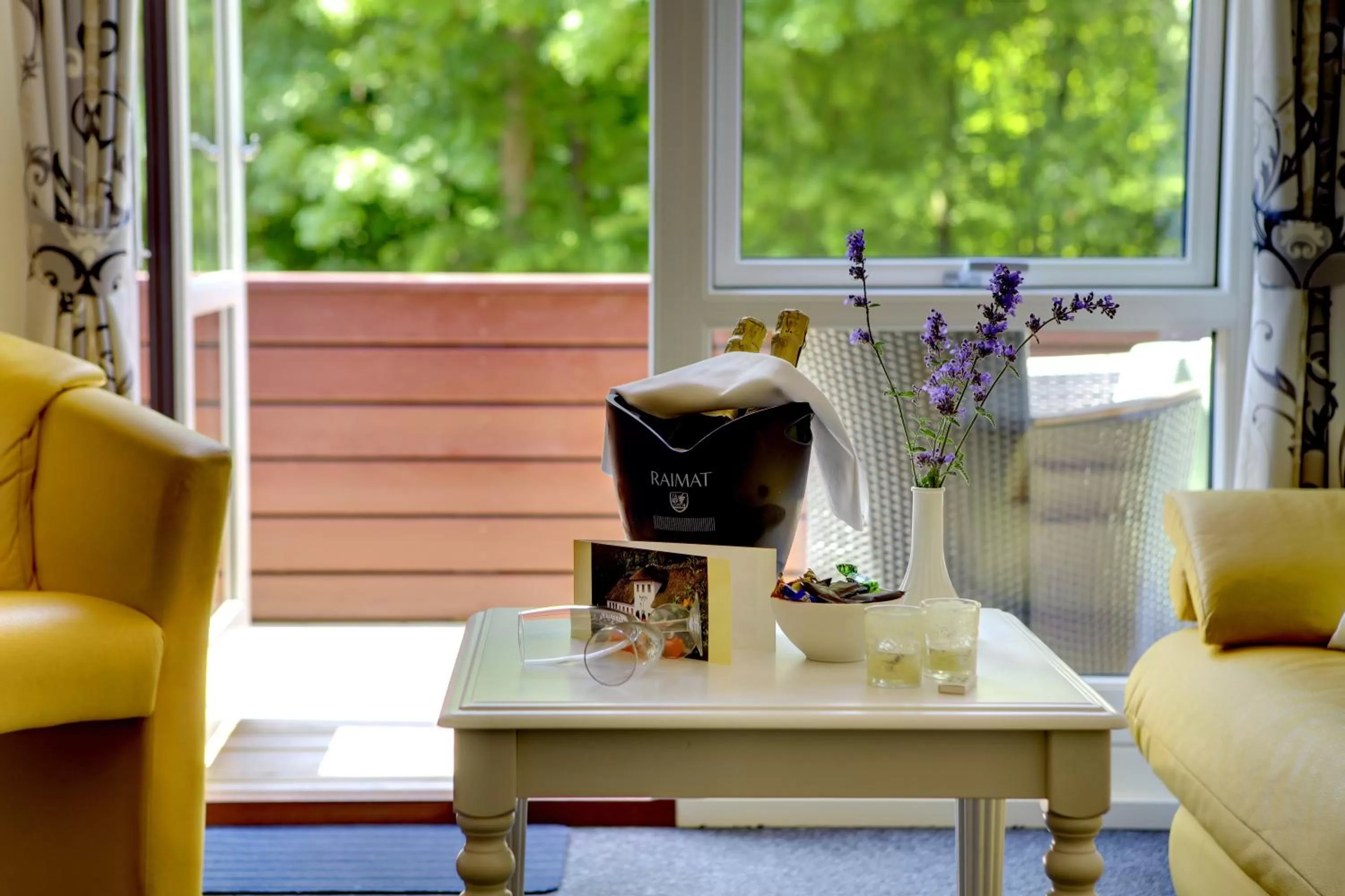 Living room in Bromølle Kro
