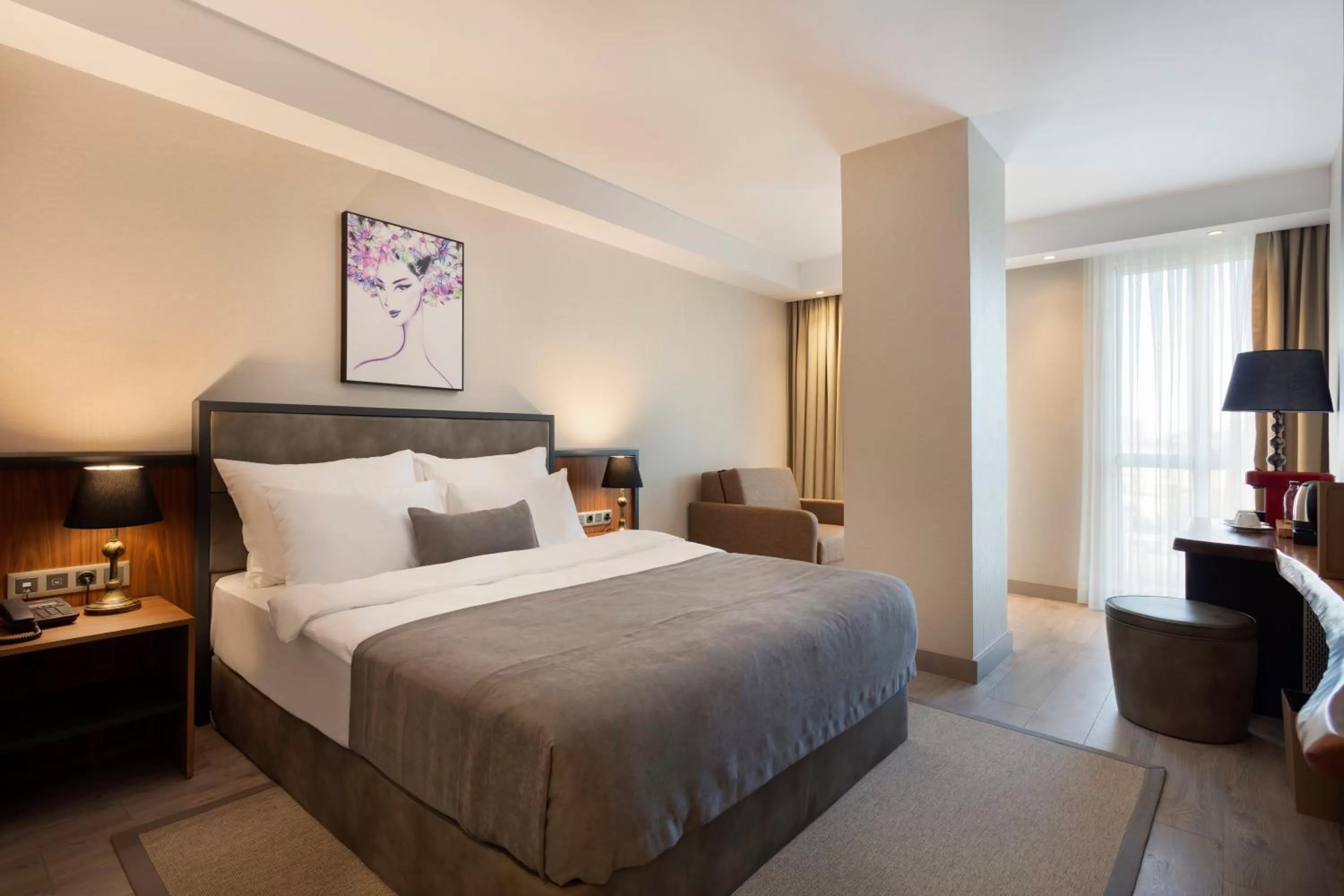 Photo of the whole room, Bed in Buem Hotel Koşuyolu