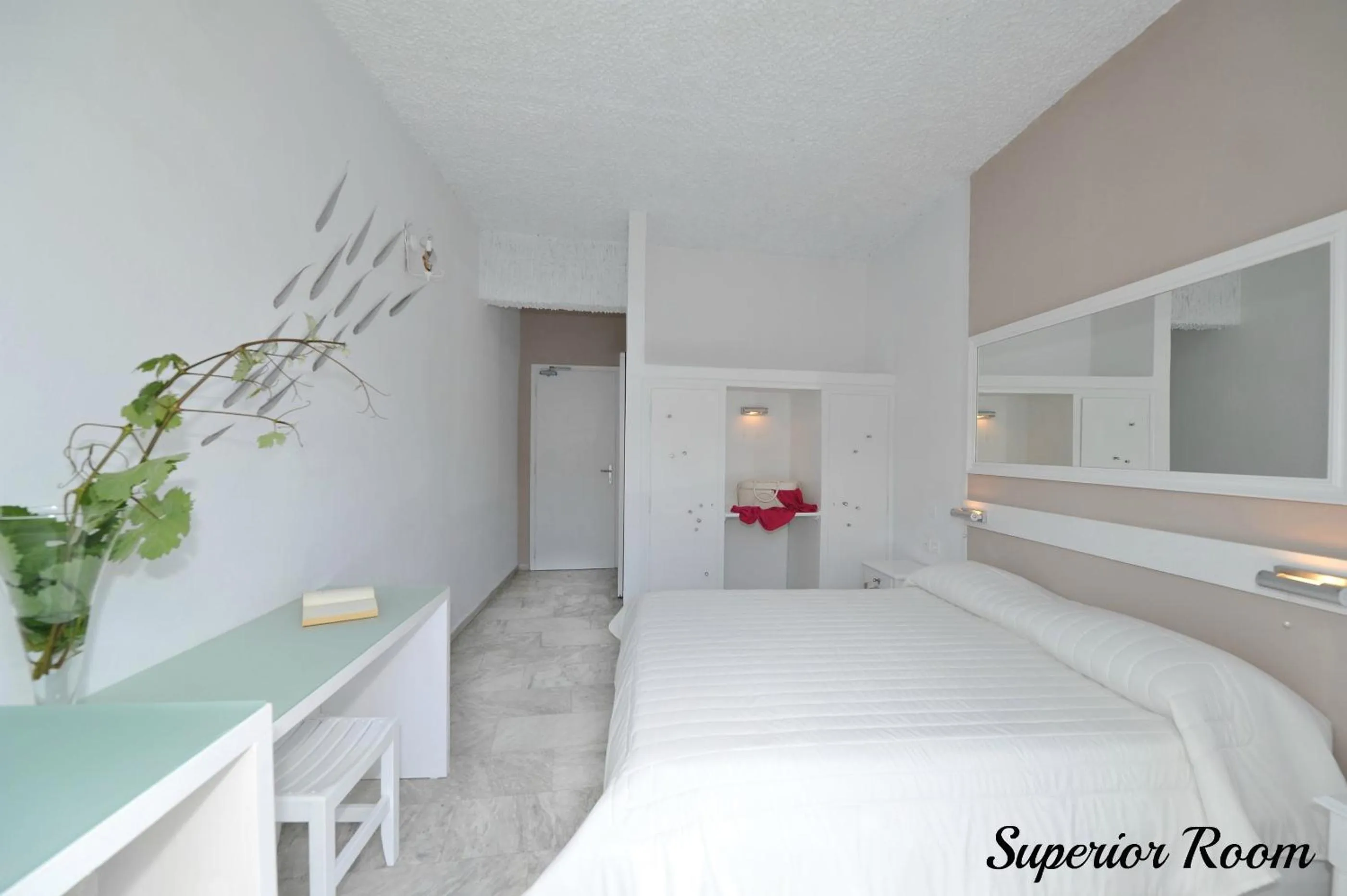 Decorative detail, Bed in Porto Castello