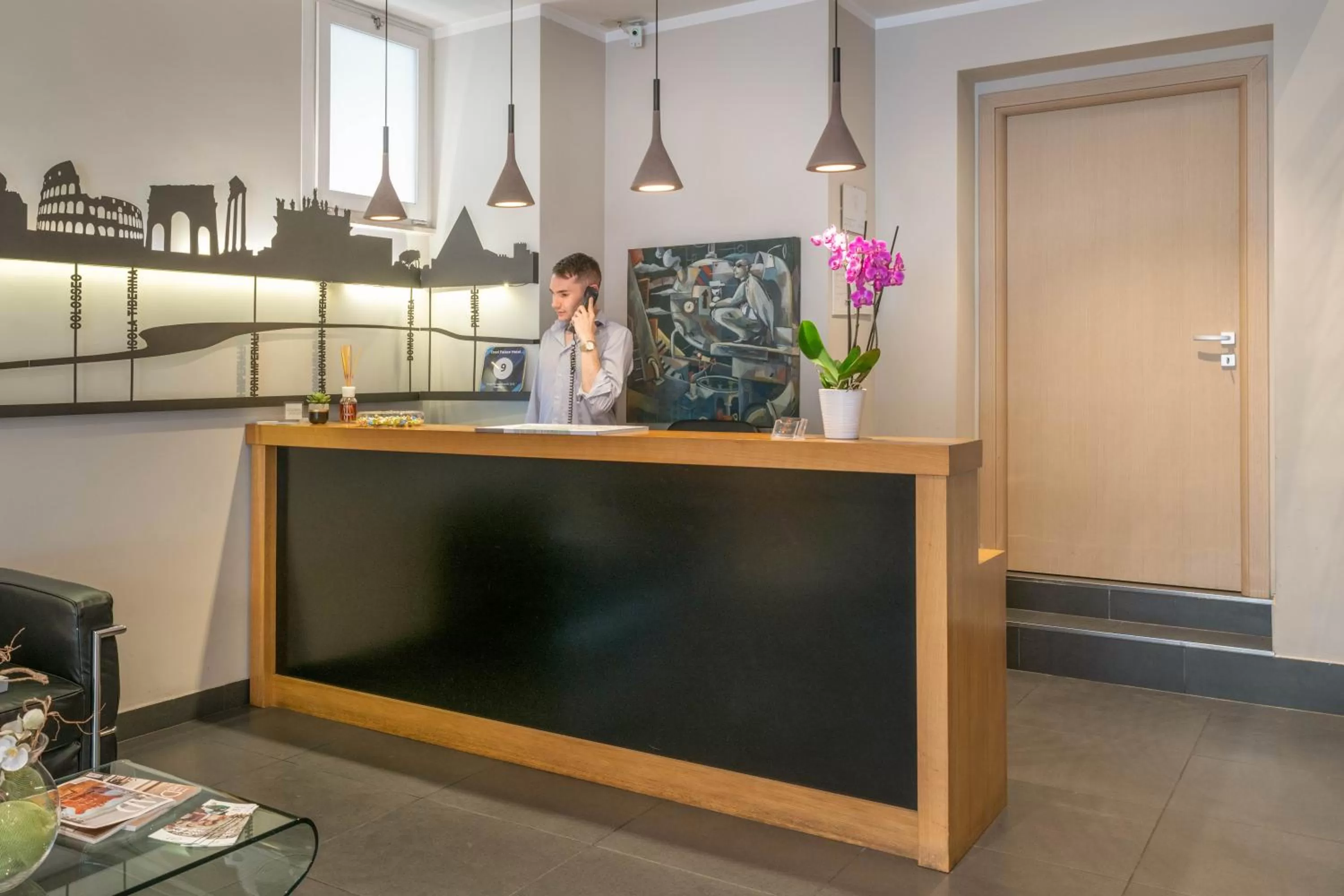 Lobby or reception in Trevi Palace Hotel