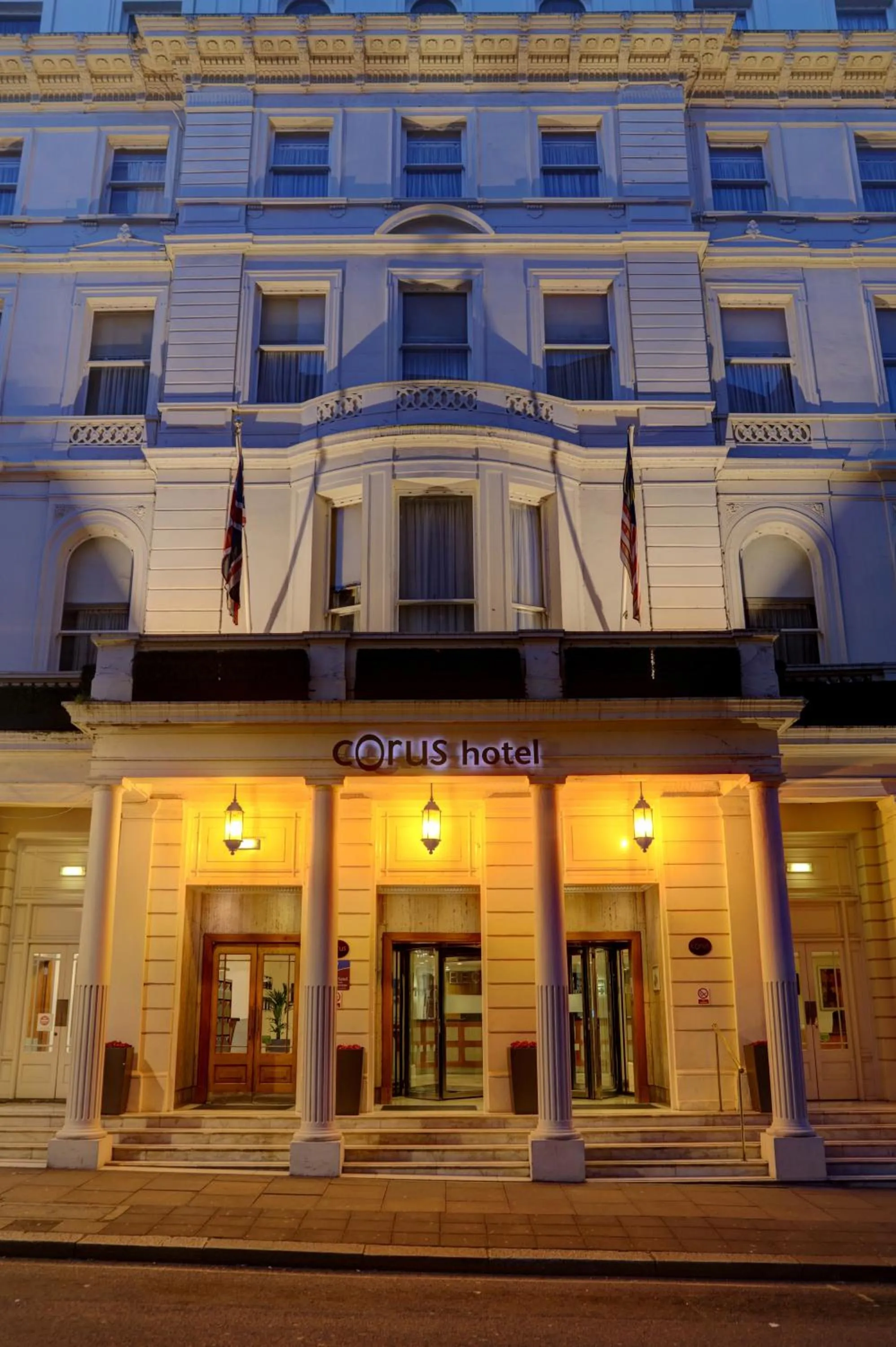 Property building in Corus Hyde Park Hotel