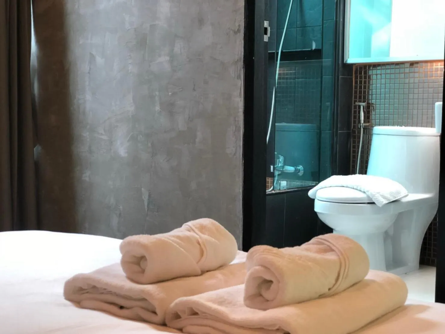 Shower in Villa Panalai