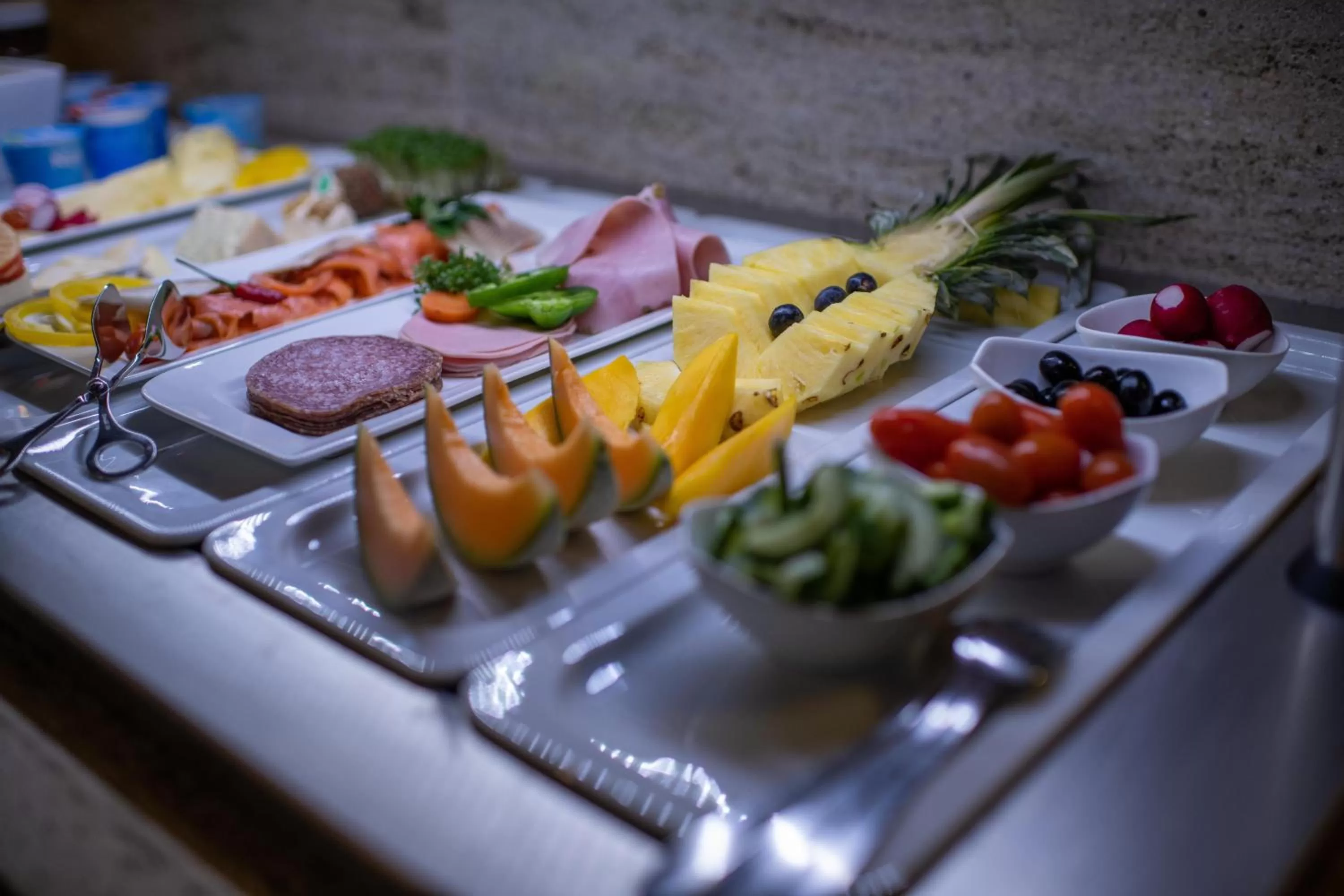 Buffet breakfast in Hotel Restaurant Meyer