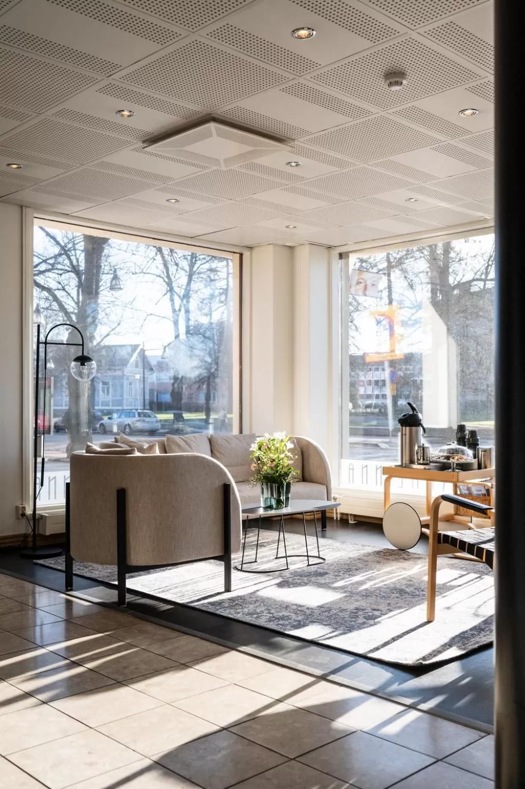 Lobby or reception in Hotel Raumanlinna